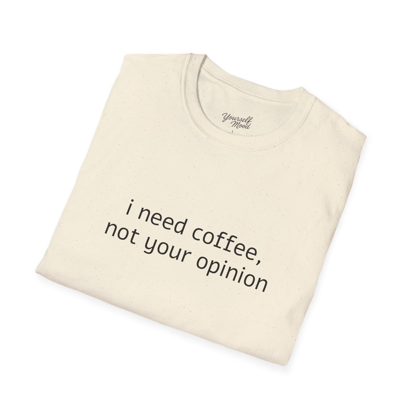 Coffee Lovers Unisex T-Shirt - Funny Quote Tee, Gift for Caffeine Addicts