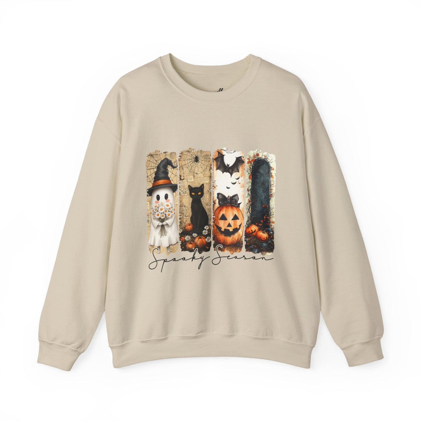 Halloween Spirit Sweatshirt | Cozy Crewneck for Fall Celebrations | Spooky Vibes
