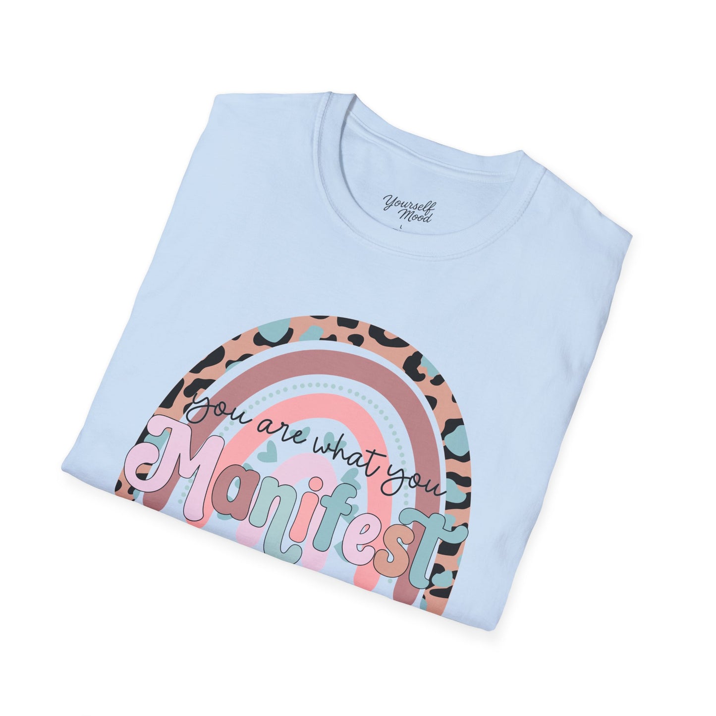 Manifest Your Dreams Softstyle T-Shirt, Positive Vibes Tee