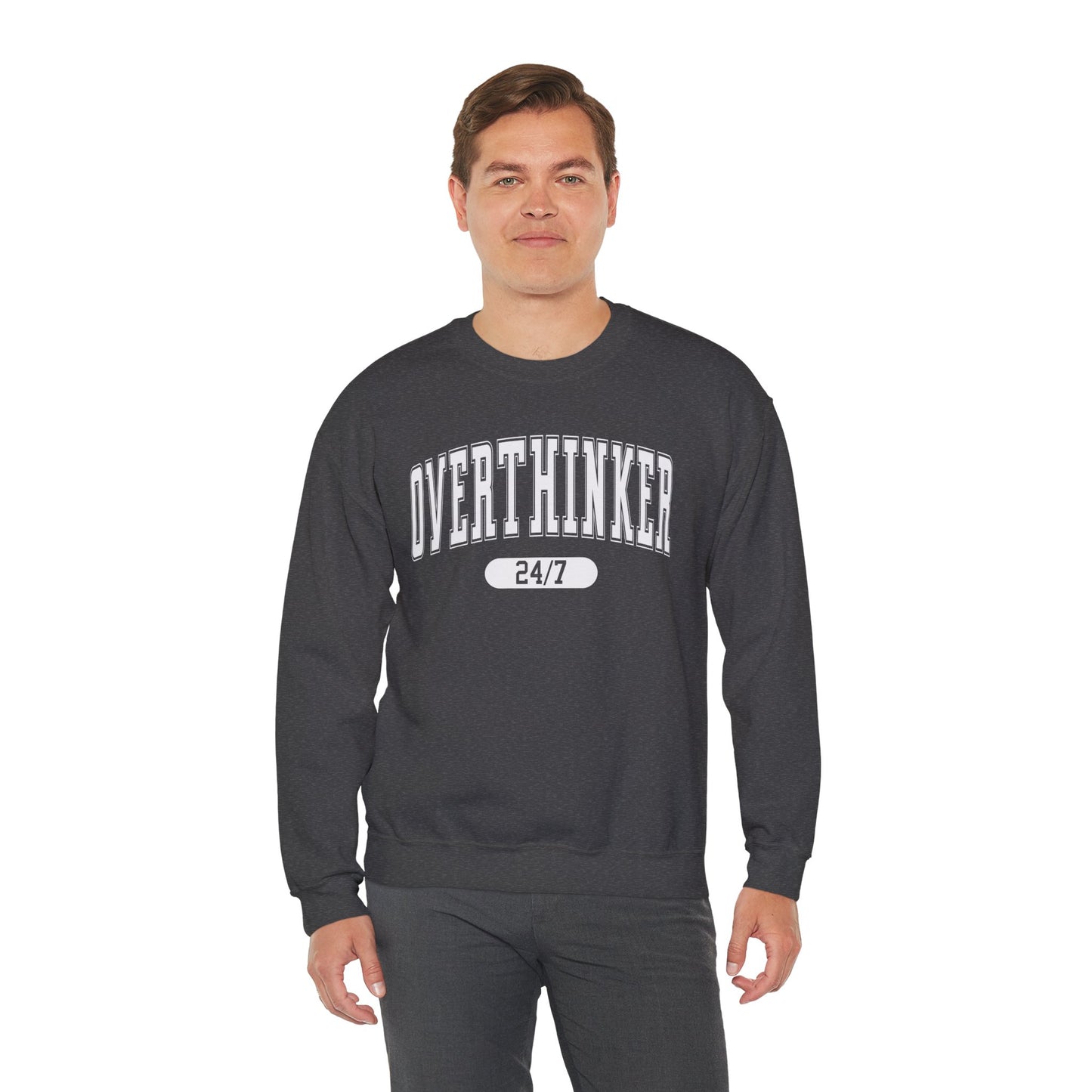 Overthinker Sweatshirt - Unisex Crewneck
