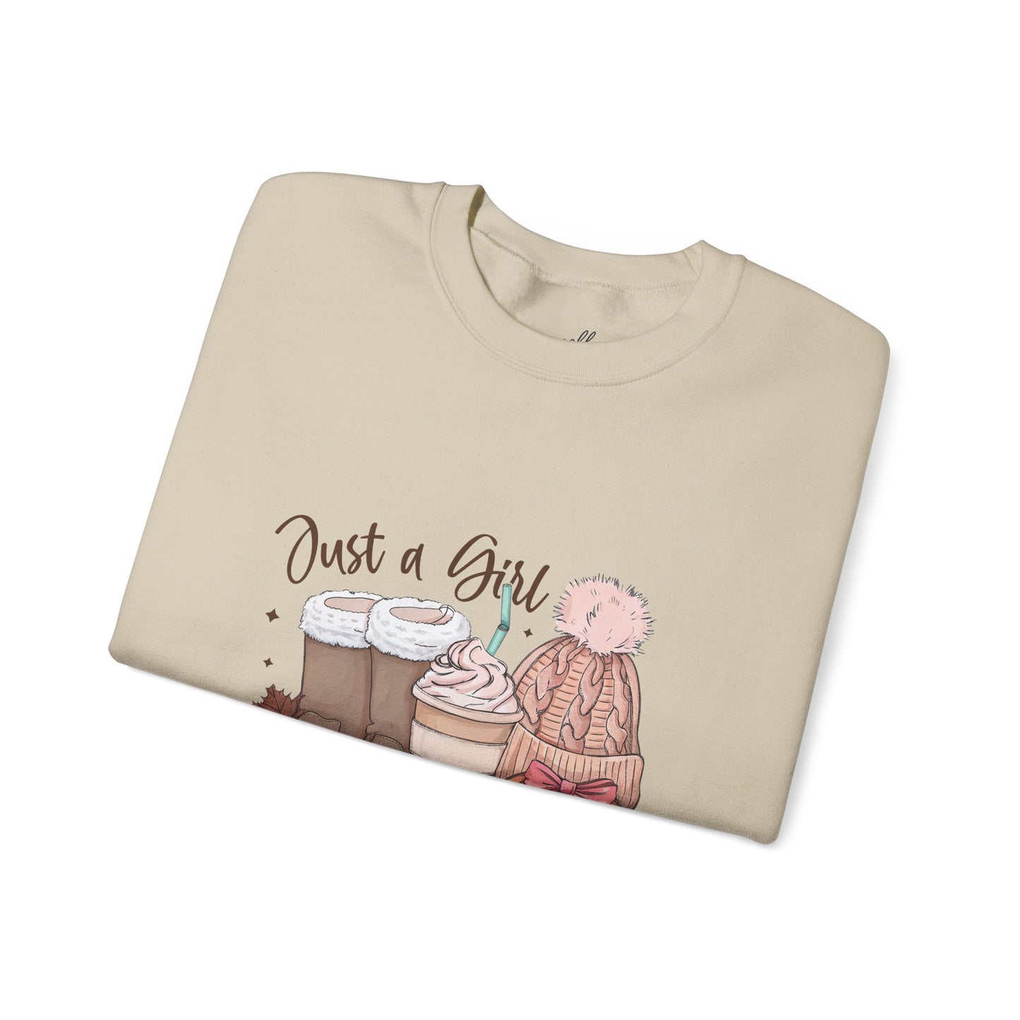 Sweatshirt - Just a Girl Who Loves Fall