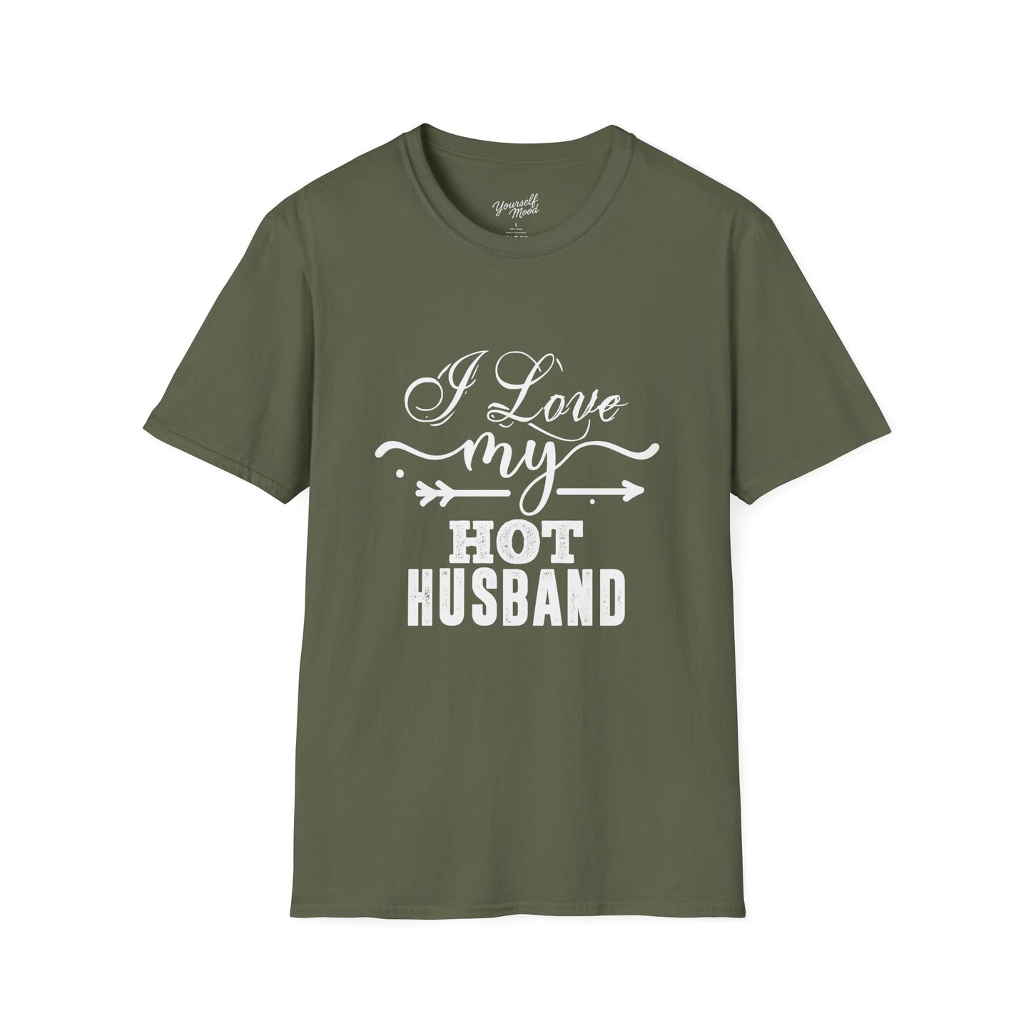 I Love My Hot Husband T-Shirt - Softstyle Tee