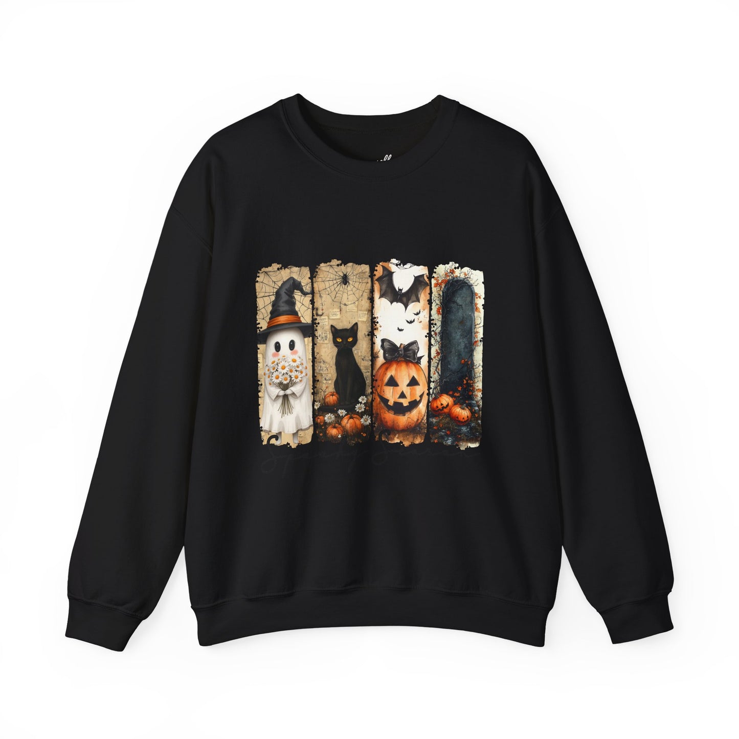 Halloween Spirit Sweatshirt | Cozy Crewneck for Fall Celebrations | Spooky Vibes