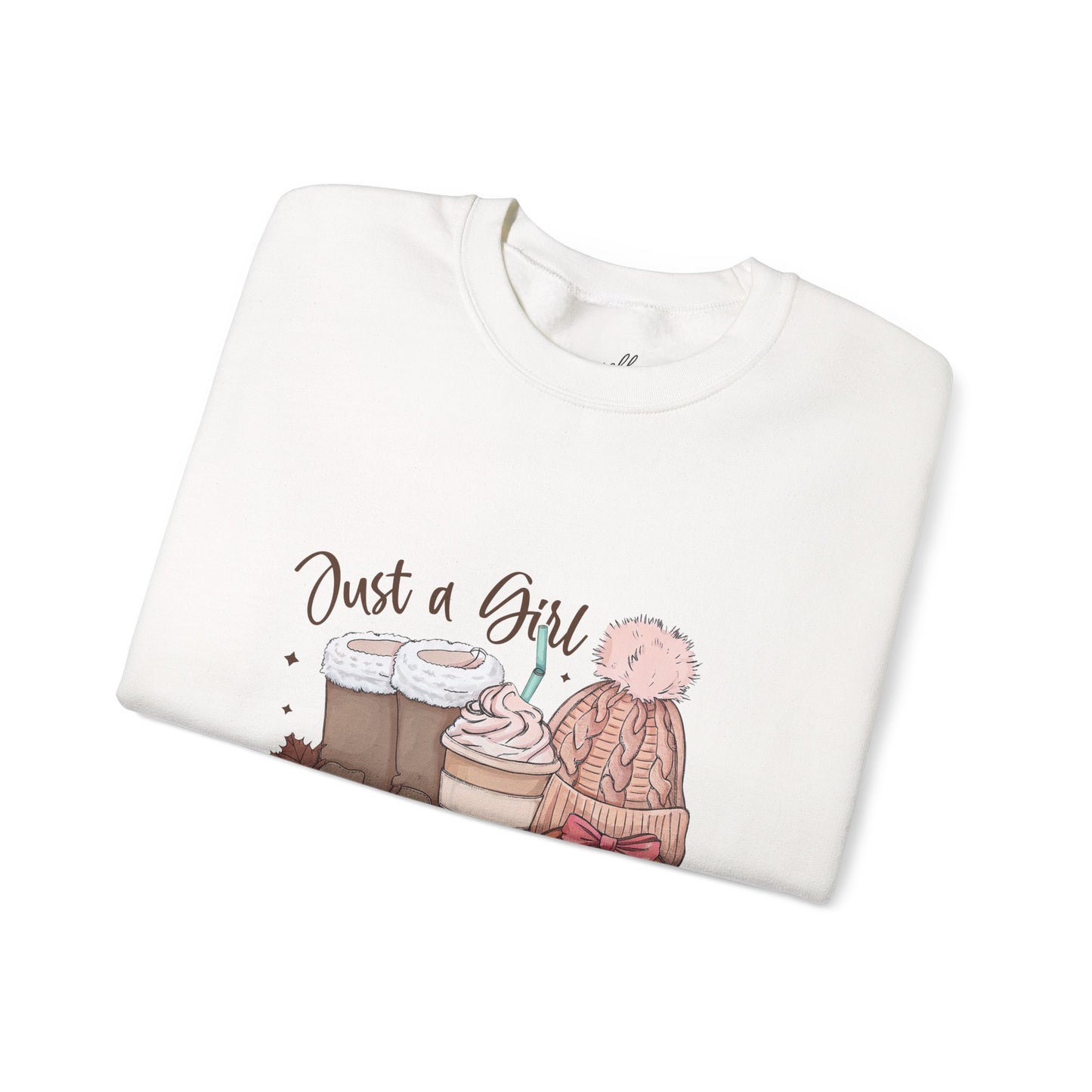 Sweatshirt - Just a Girl Who Loves Fall