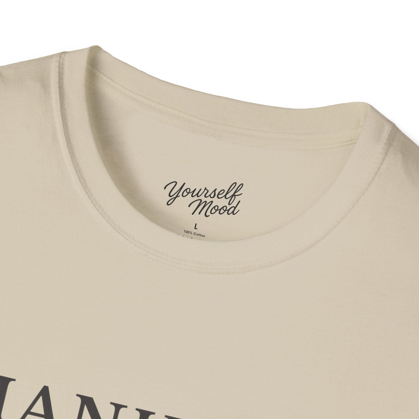 Manifest Your Dreams Unisex Softstyle T-Shirt, Motivational Tee, Gift for Creatives