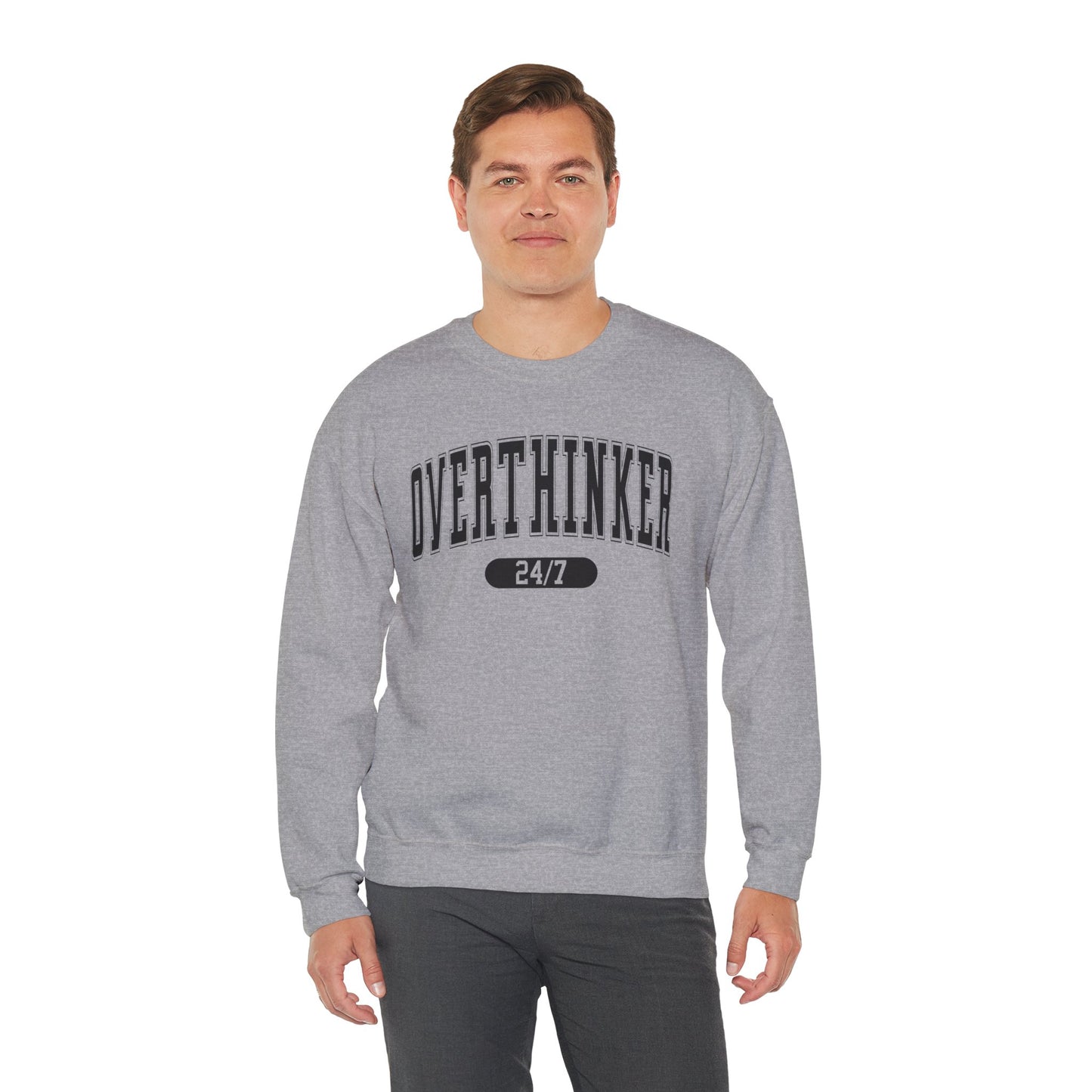 Overthinker Sweatshirt - Unisex Crewneck