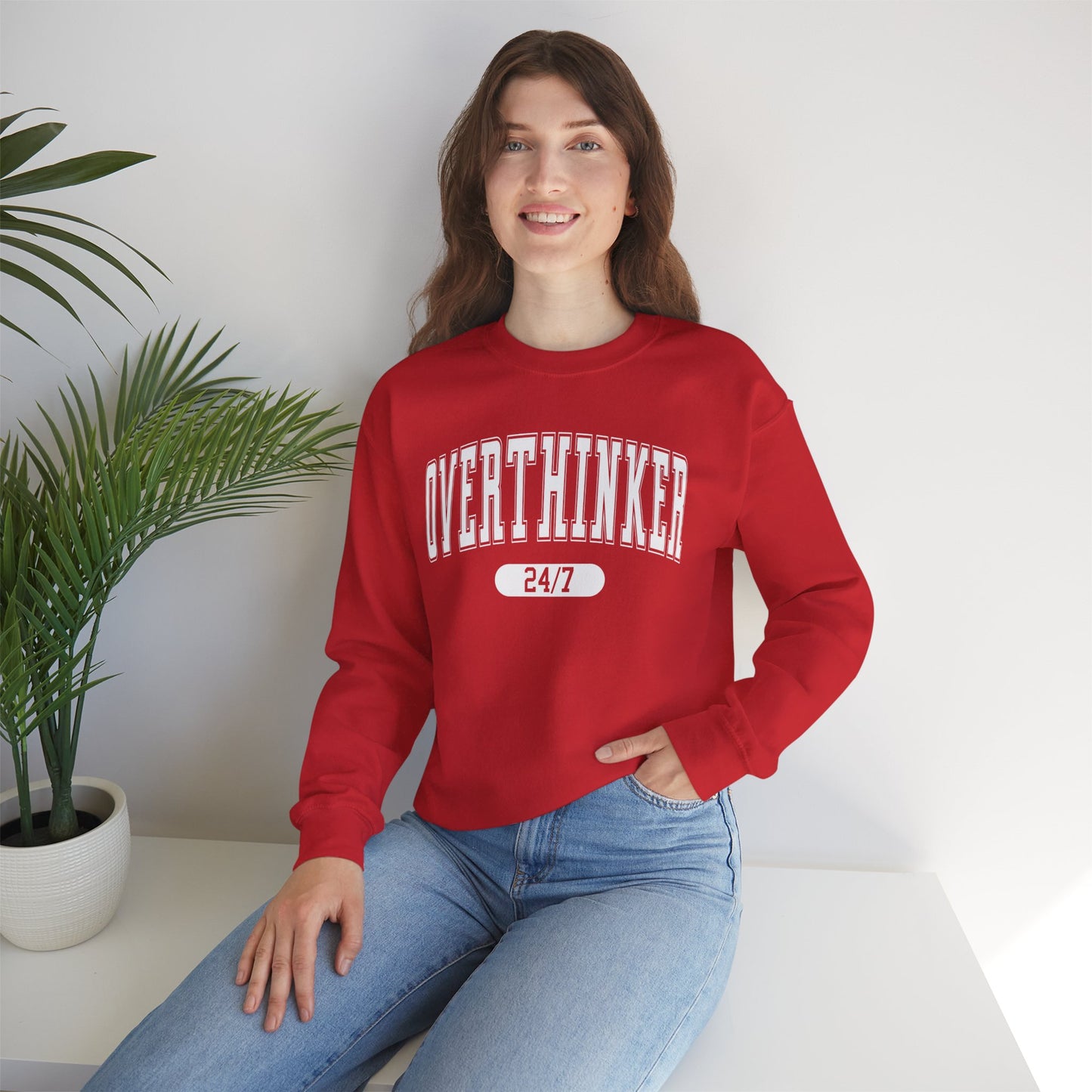 Overthinker Sweatshirt - Unisex Crewneck