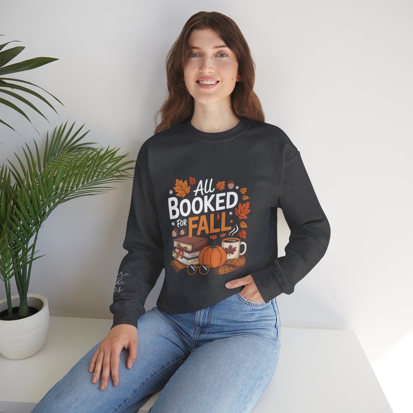 Fall Booked Sweatshirt, Perfect for Book Lovers - halloween outfit