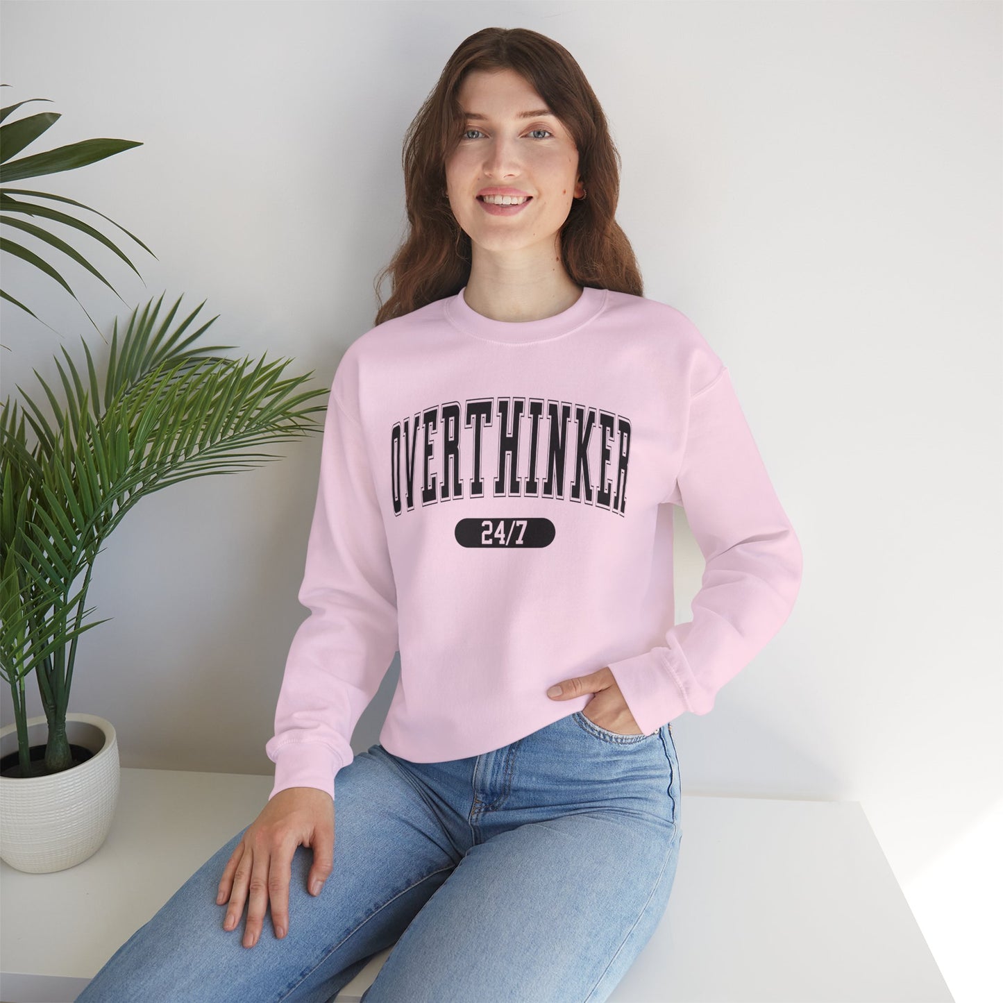 Overthinker Sweatshirt - Unisex Crewneck