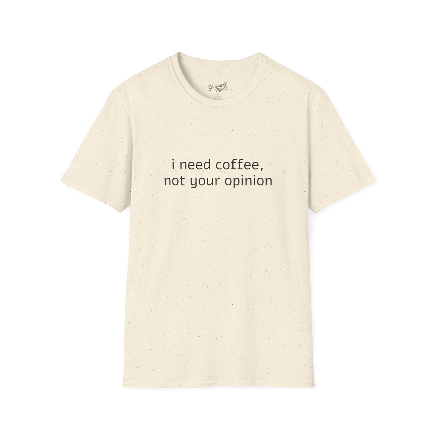Coffee Lovers Unisex T-Shirt - Funny Quote Tee, Gift for Caffeine Addicts