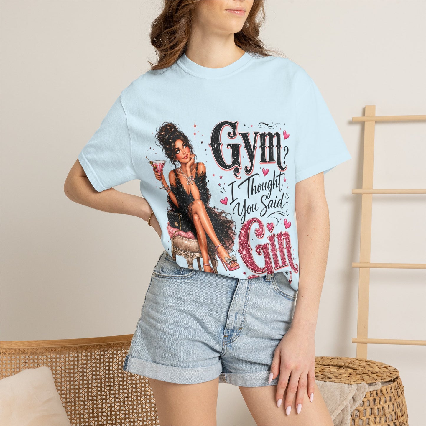 T‑Shirt — "Gym? I Thought You Said Gin"