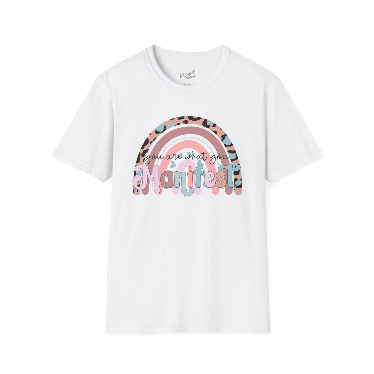 Manifest Your Dreams Softstyle T-Shirt, Positive Vibes Tee