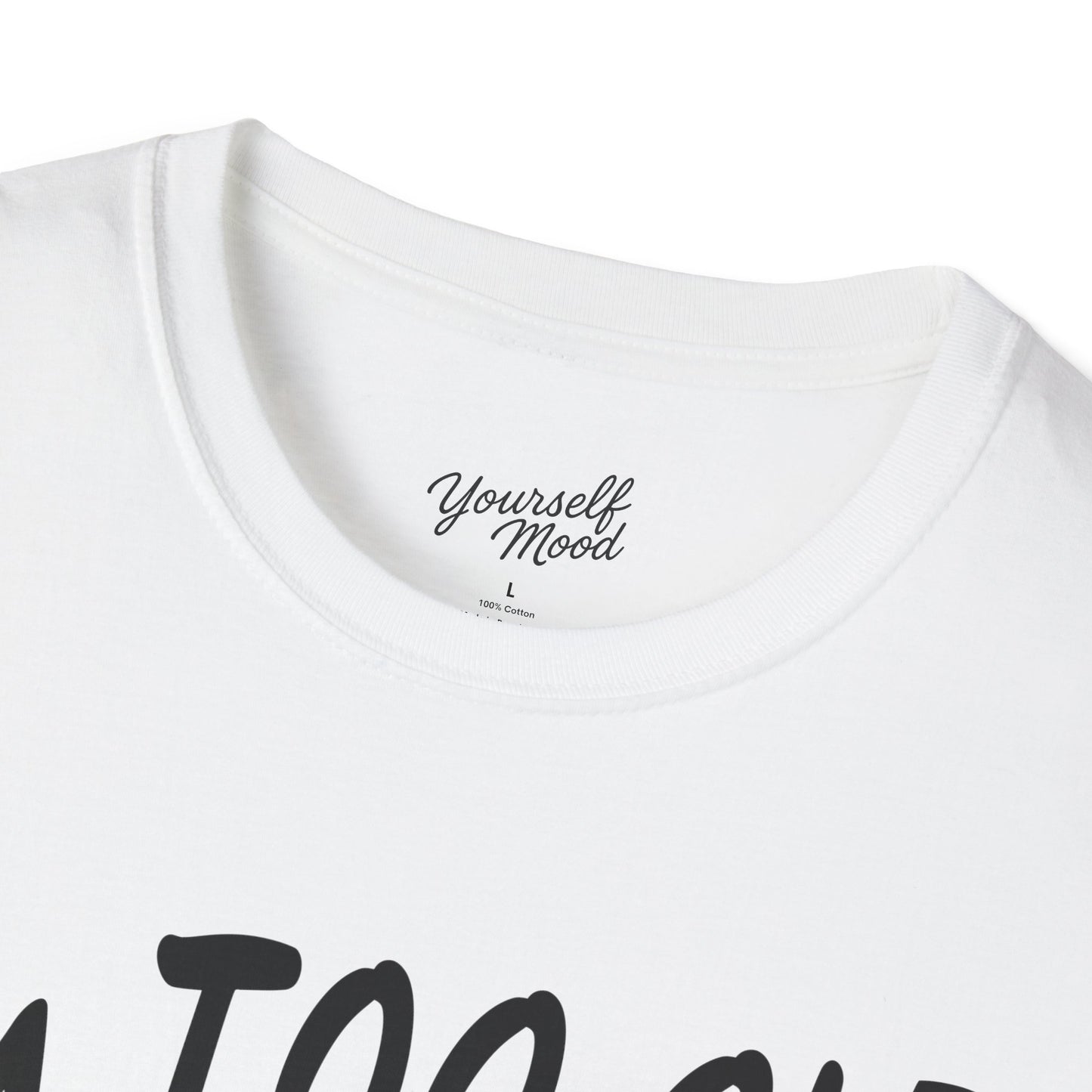 Funny Halloween Unisex T-Shirt, I'm Too Old for This Sheet Tee.