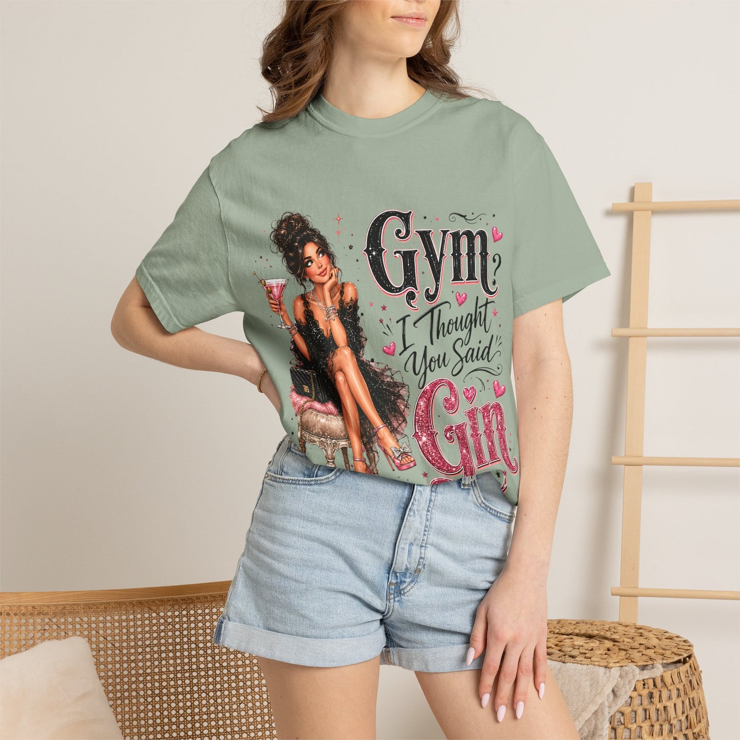 T‑Shirt — "Gym? I Thought You Said Gin"