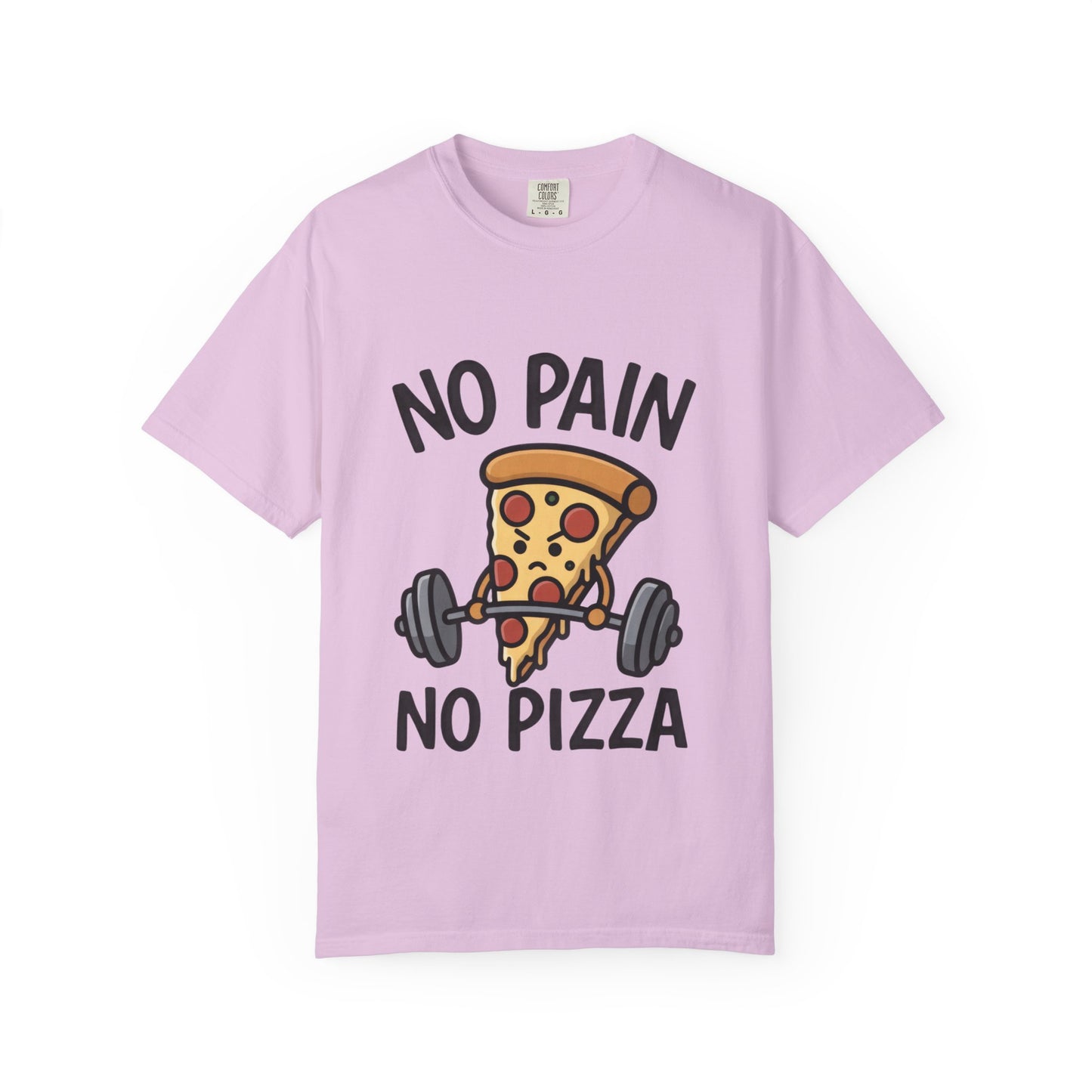 No Pain No Pizza T-Shirt — Funny Tee