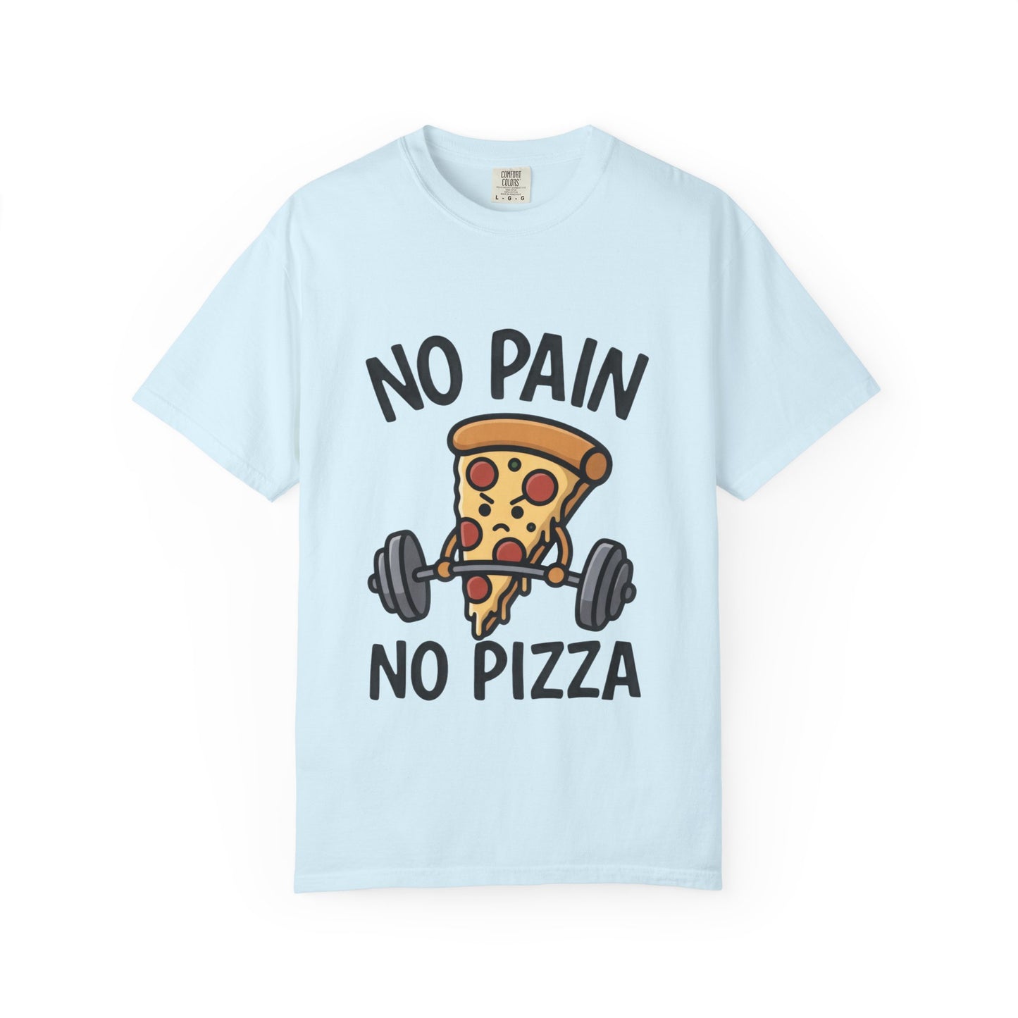 No Pain No Pizza T-Shirt — Funny Tee