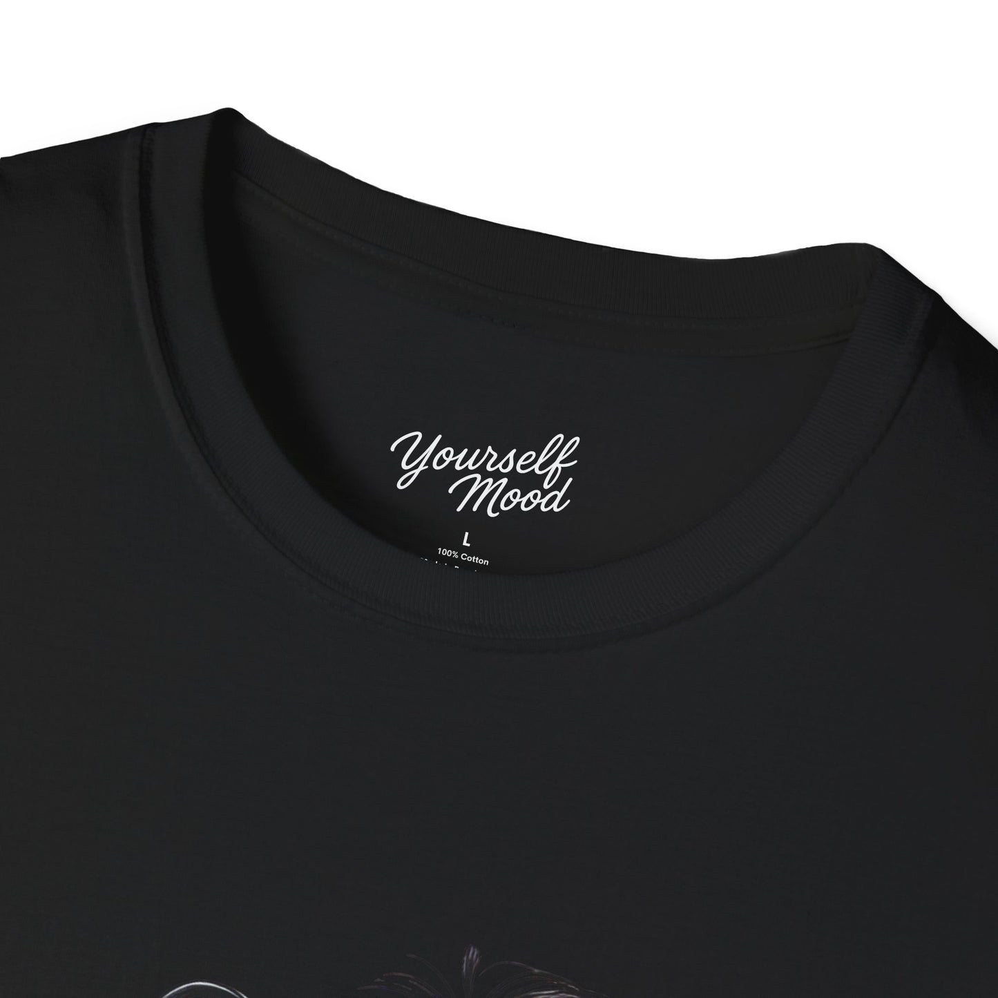 Cozy Graphic Tee with Cute Character, Tshirt for Coffee Lovers