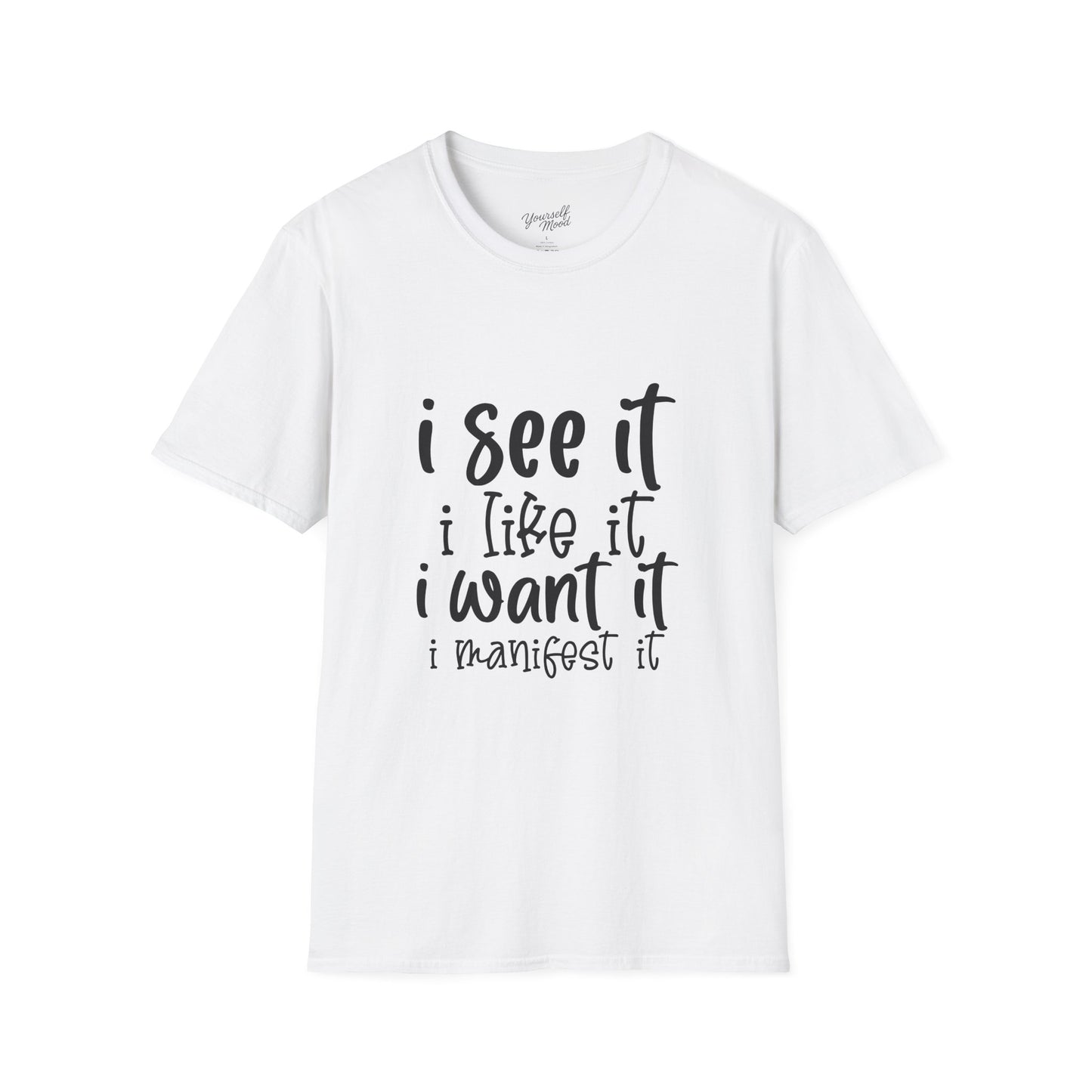 Manifest Your Dreams Unisex T-Shirt, Inspirational Tee.