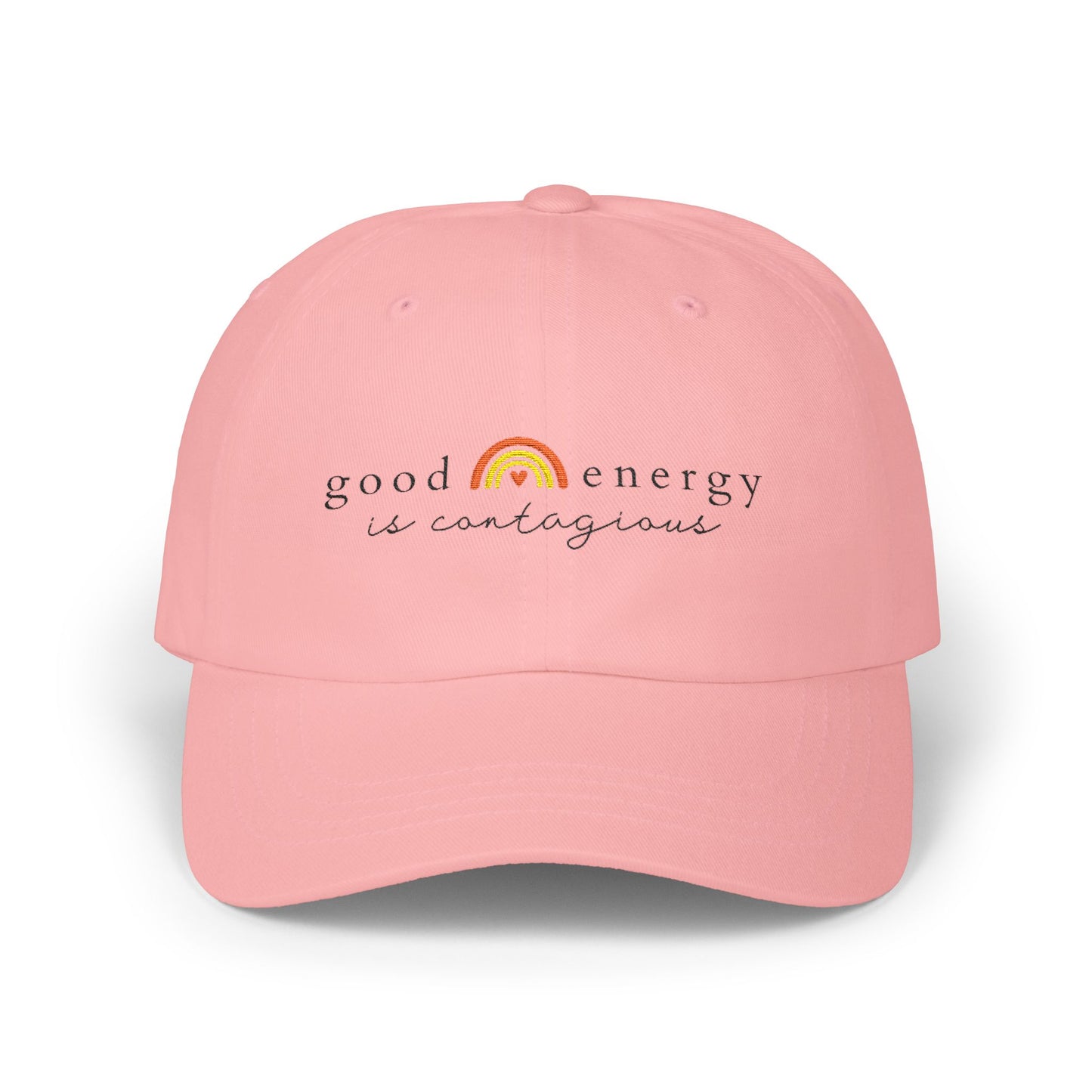 Good Energy, Classic Hat, Inspirational Gift for woman.