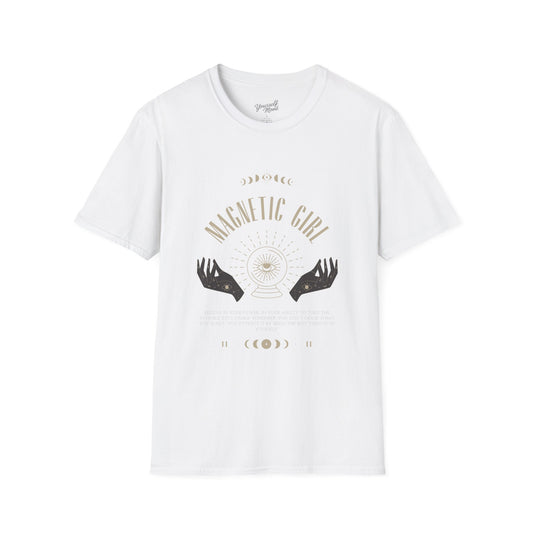 Magnetic Girl T-Shirt - Softstyle Shirt, Gift for Astrology Lovers.