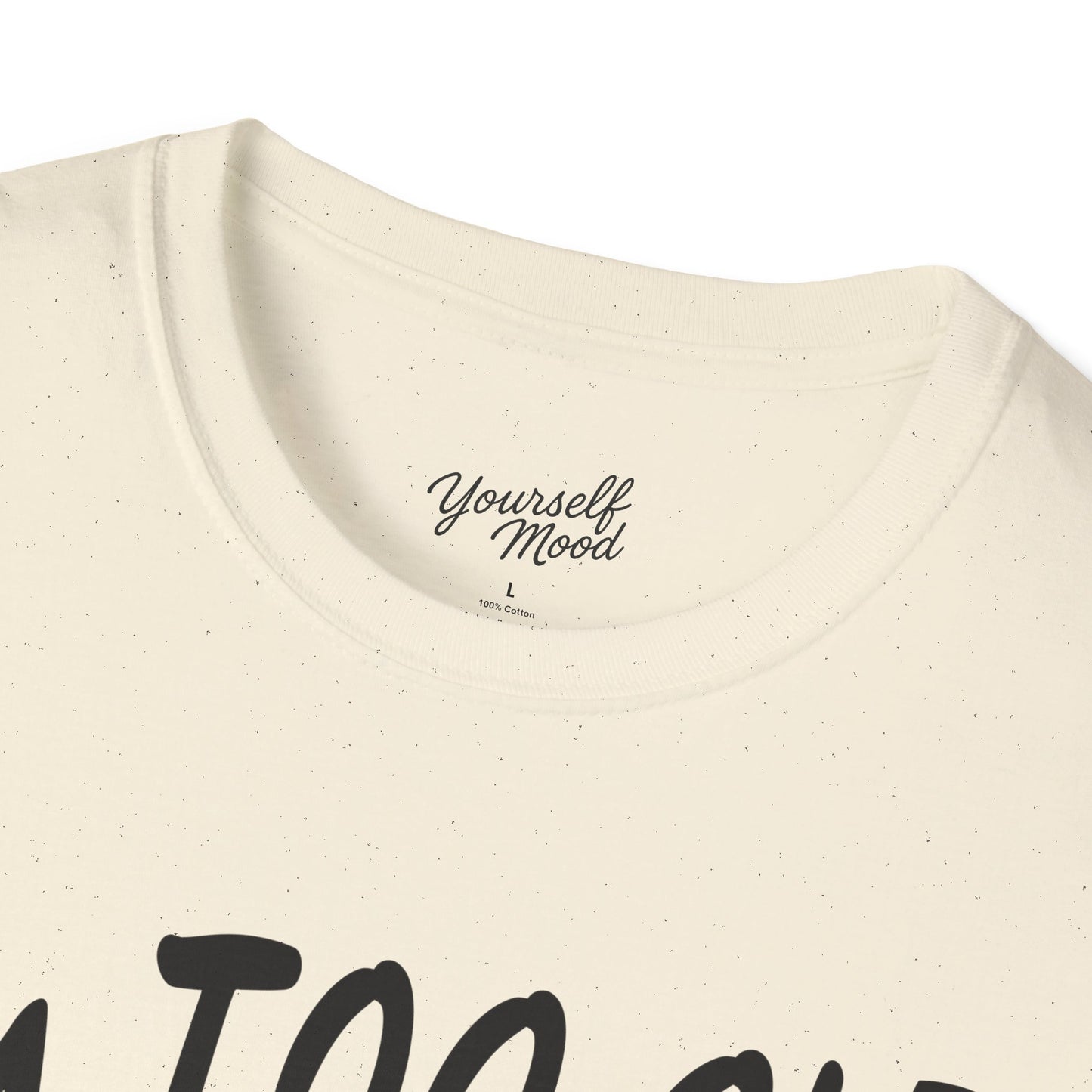 Funny Halloween Unisex T-Shirt, I'm Too Old for This Sheet Tee.