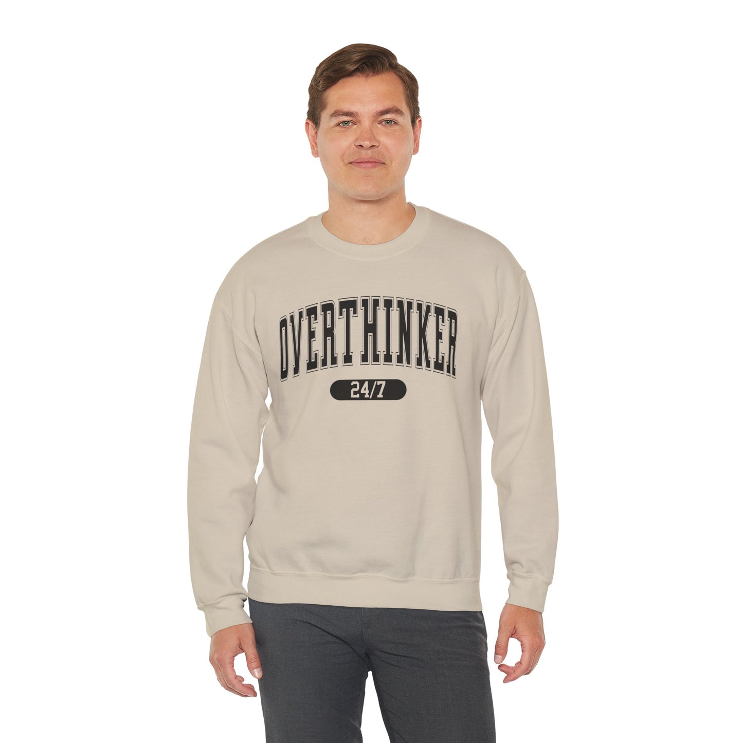 Overthinker Sweatshirt - Unisex Crewneck