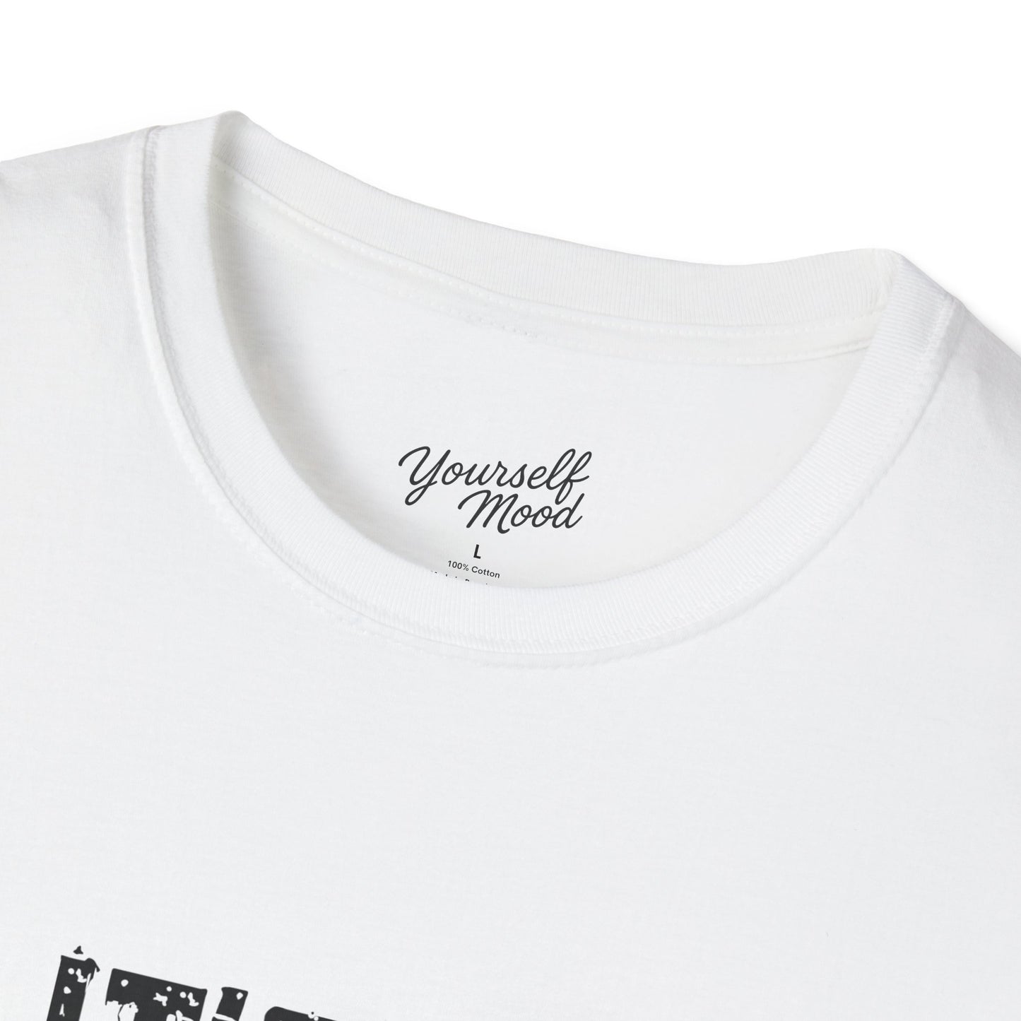 Unisex Softstyle T-Shirt with Motivational Quote - It's OK to Be Not OK, Comfortable Tee