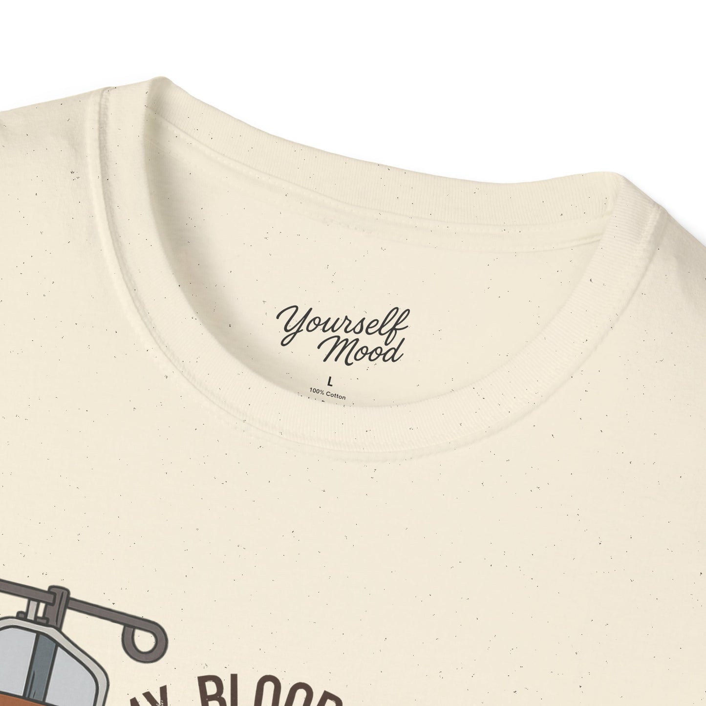 Coffee Lover Skeleton T-Shirt, Unisex Softstyle Tee, Halloween Outfit