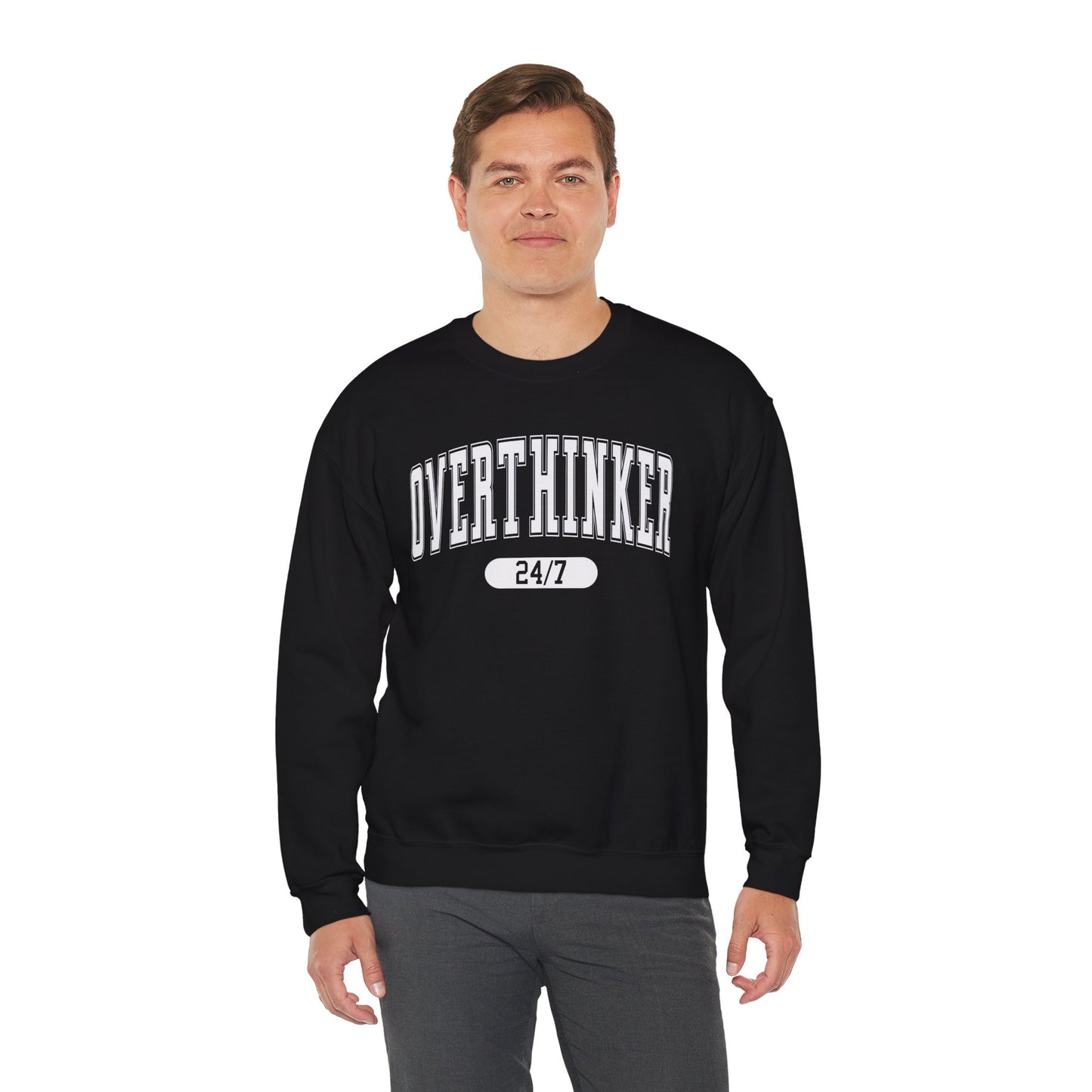 Overthinker Sweatshirt - Unisex Crewneck