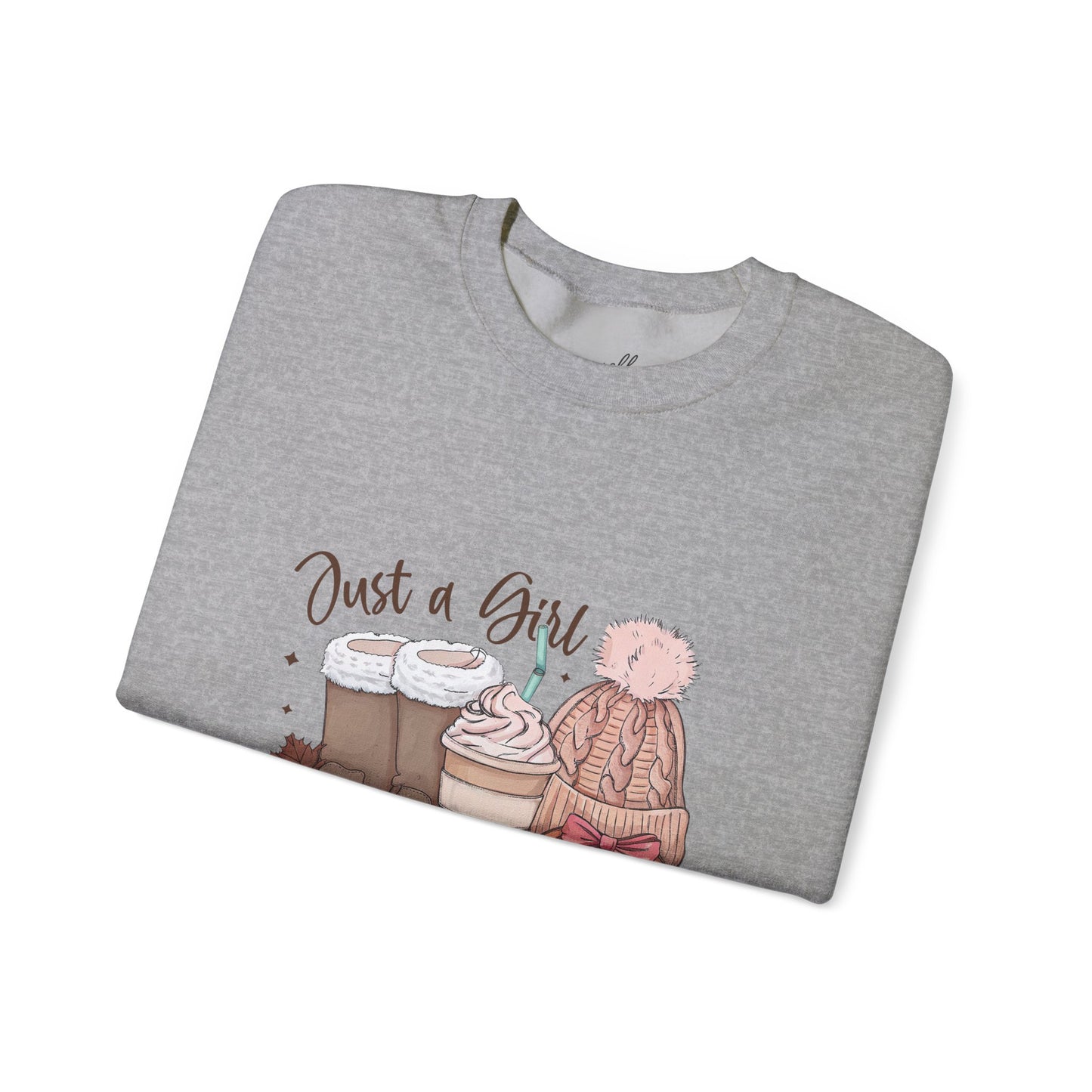 Sweatshirt - Just a Girl Who Loves Fall