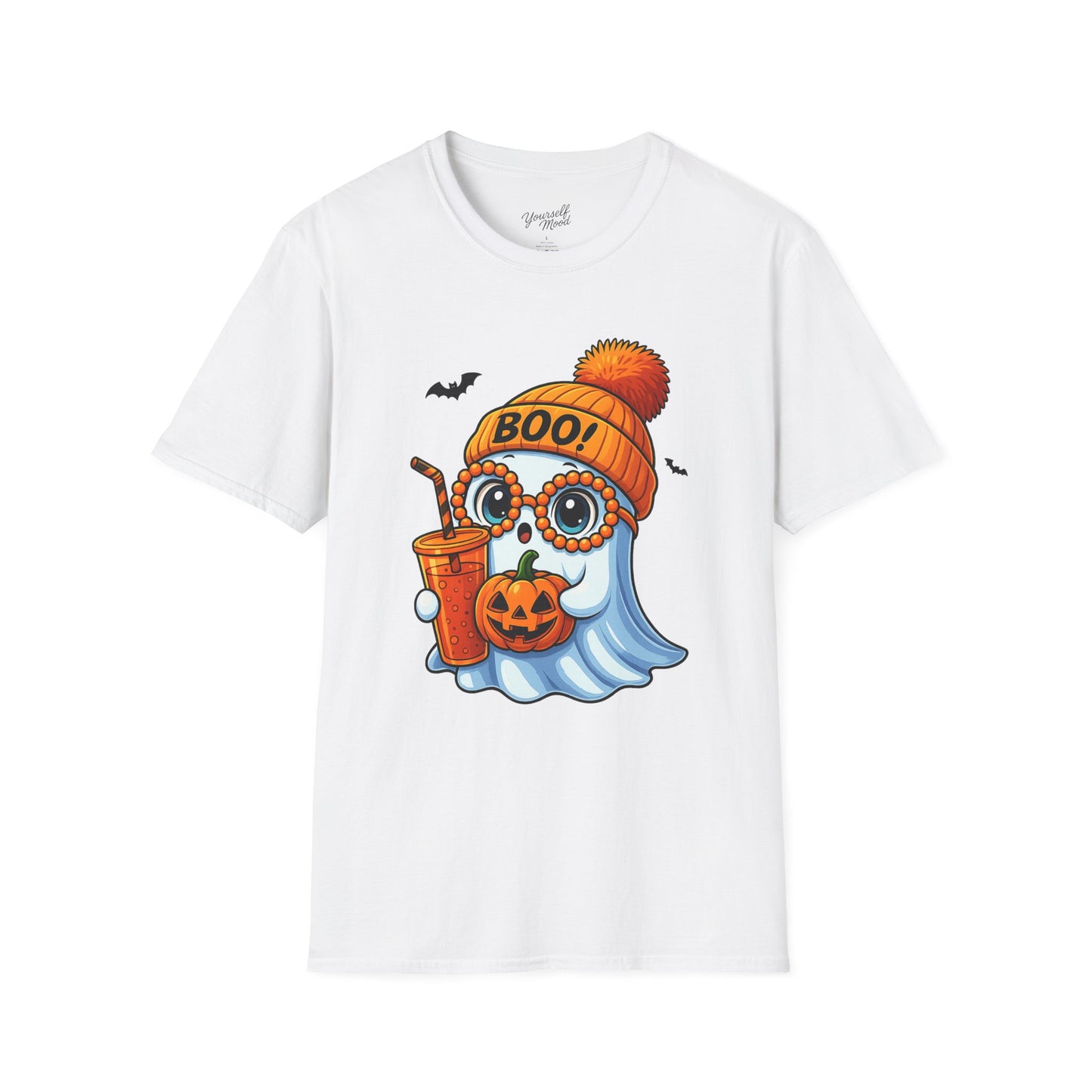 Halloween Ghost T-Shirt, Boo Ghost Tee, Unisex T-Shirt, Spooky Shirt