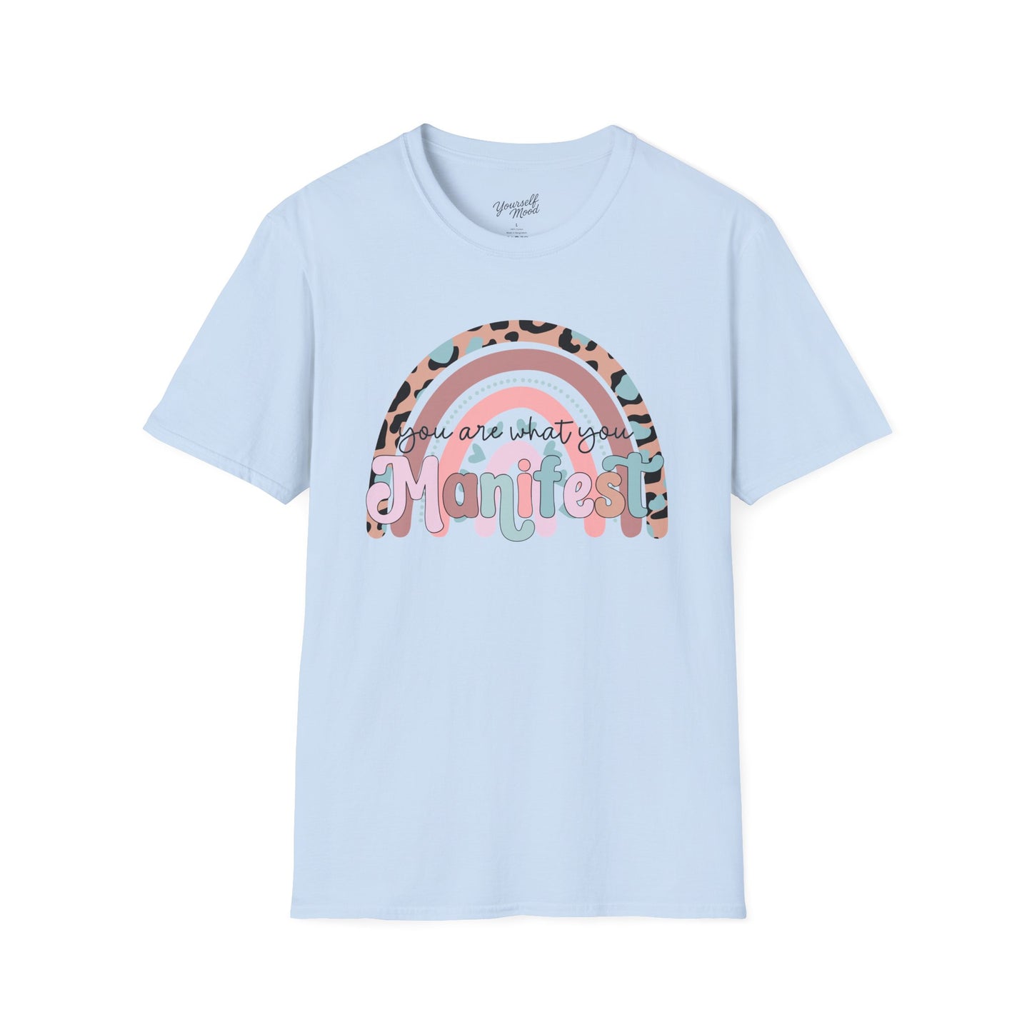 Manifest Your Dreams Softstyle T-Shirt, Positive Vibes Tee
