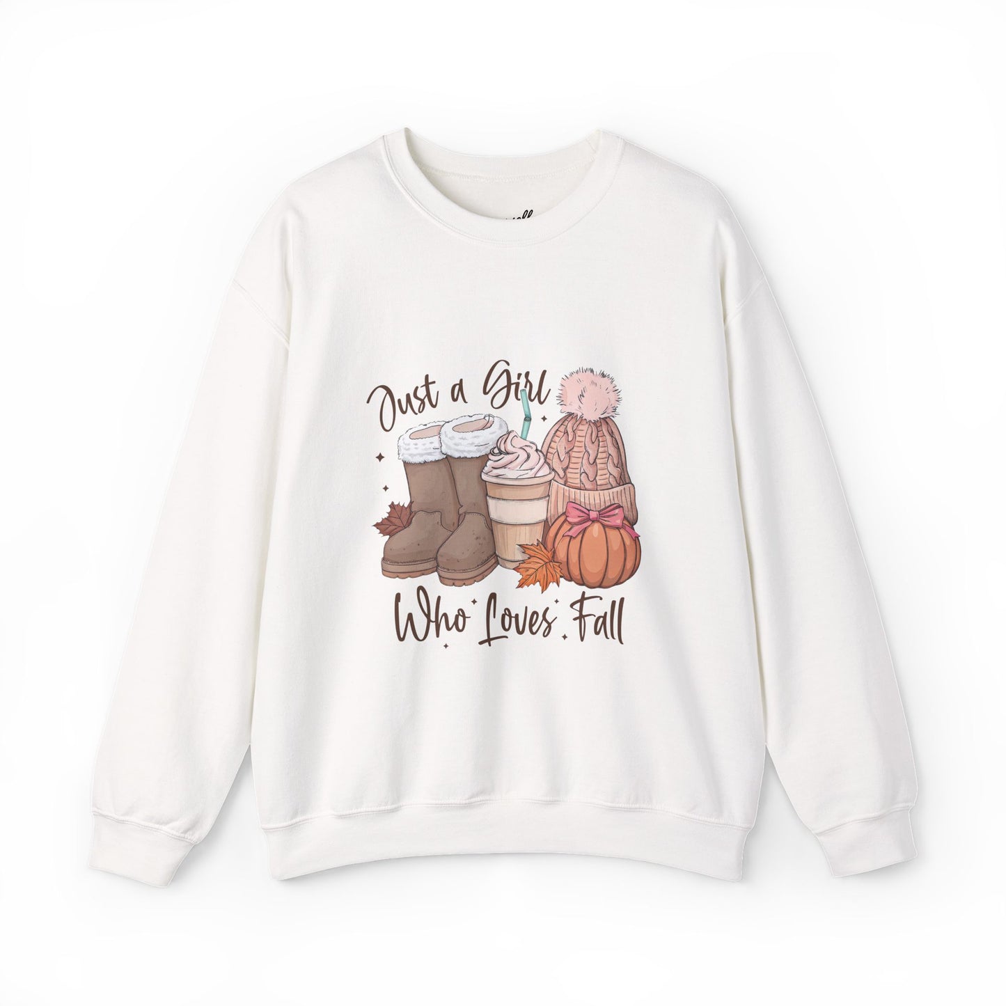 Sweatshirt - Just a Girl Who Loves Fall