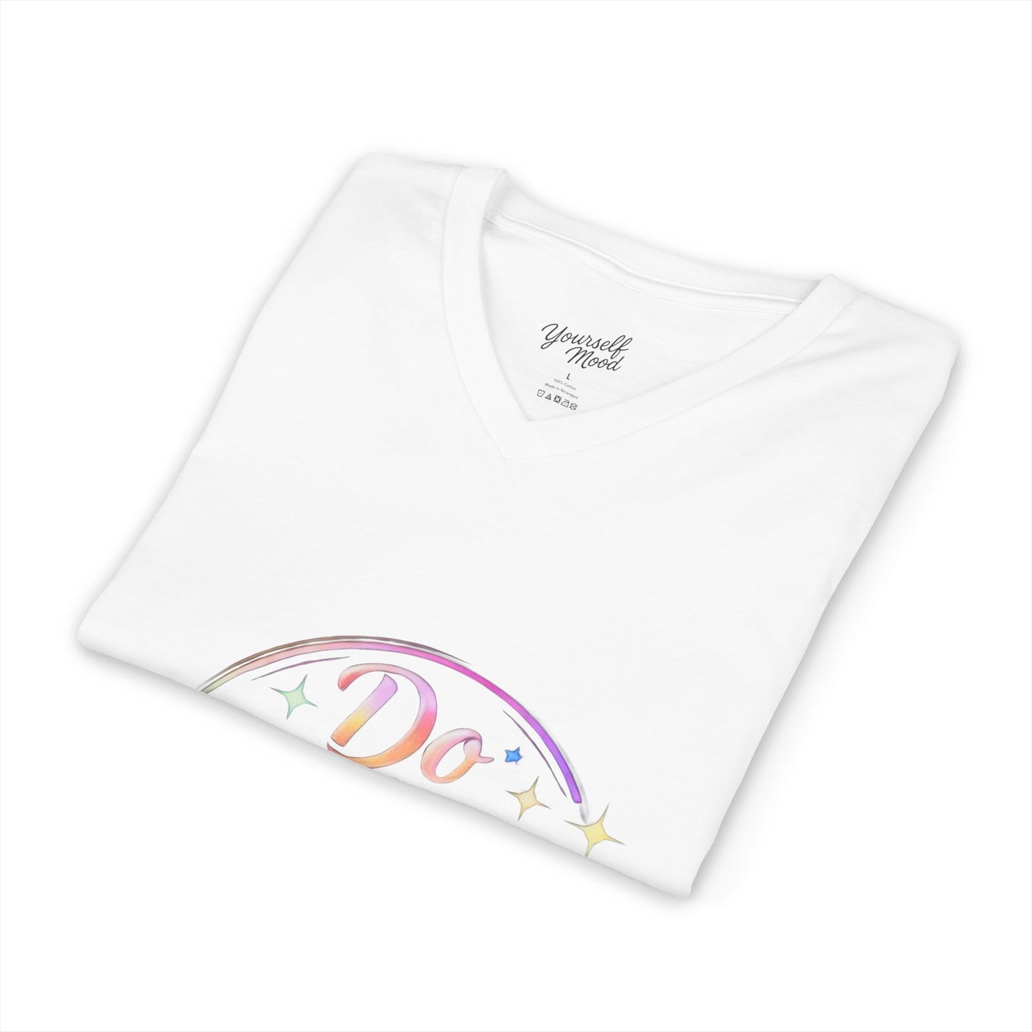 Do Nothing & Chill V-Neck Tee — T-Shirt