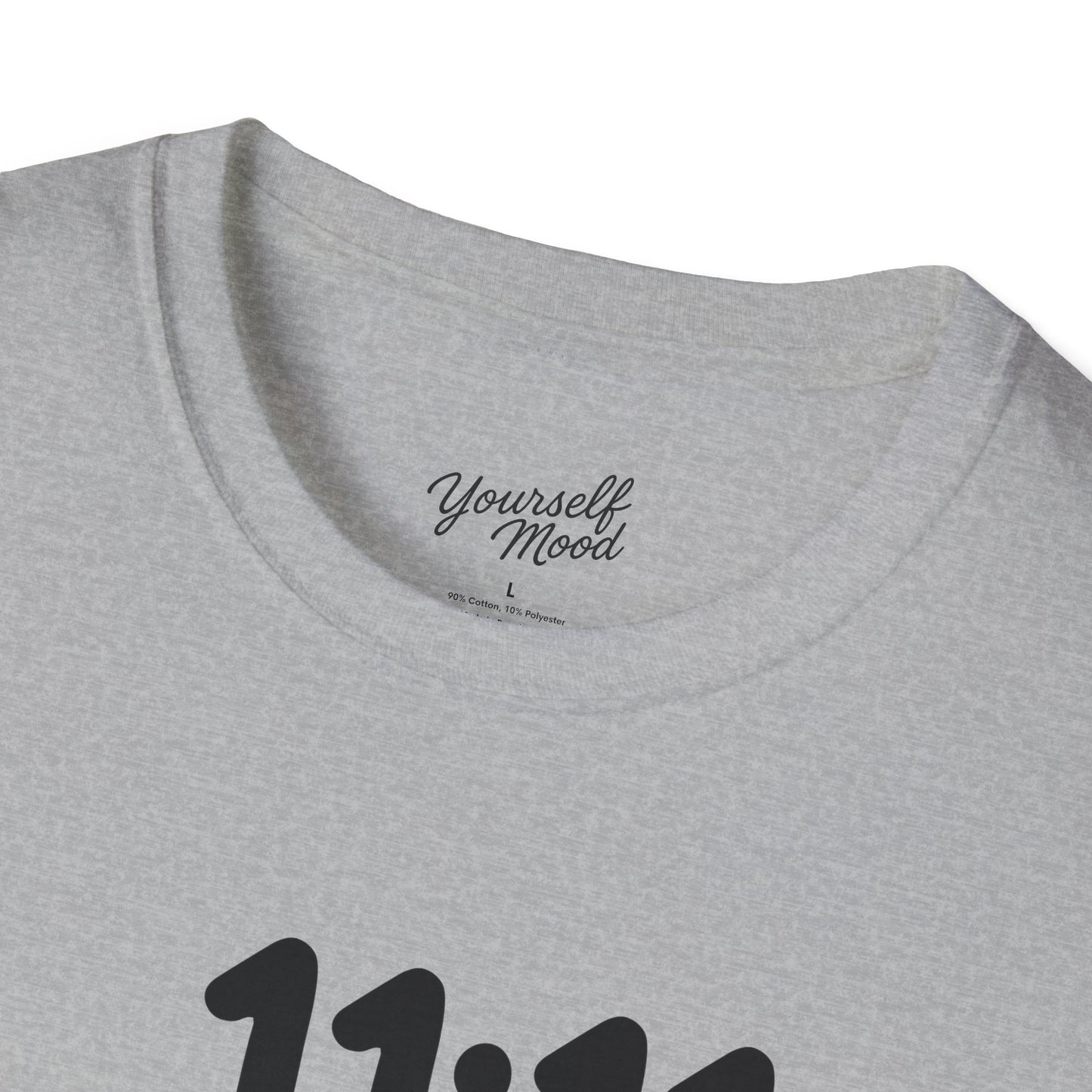 11:11 Make a Wish Unisex Softstyle T-Shirt, Affirmation Tee, Birthday Gift, Spiritual Shirt, Motivational Apparel