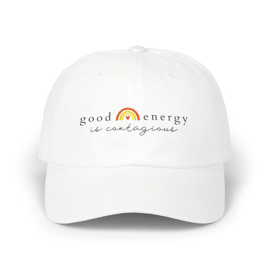Good Energy, Classic Hat, Inspirational Gift for woman.