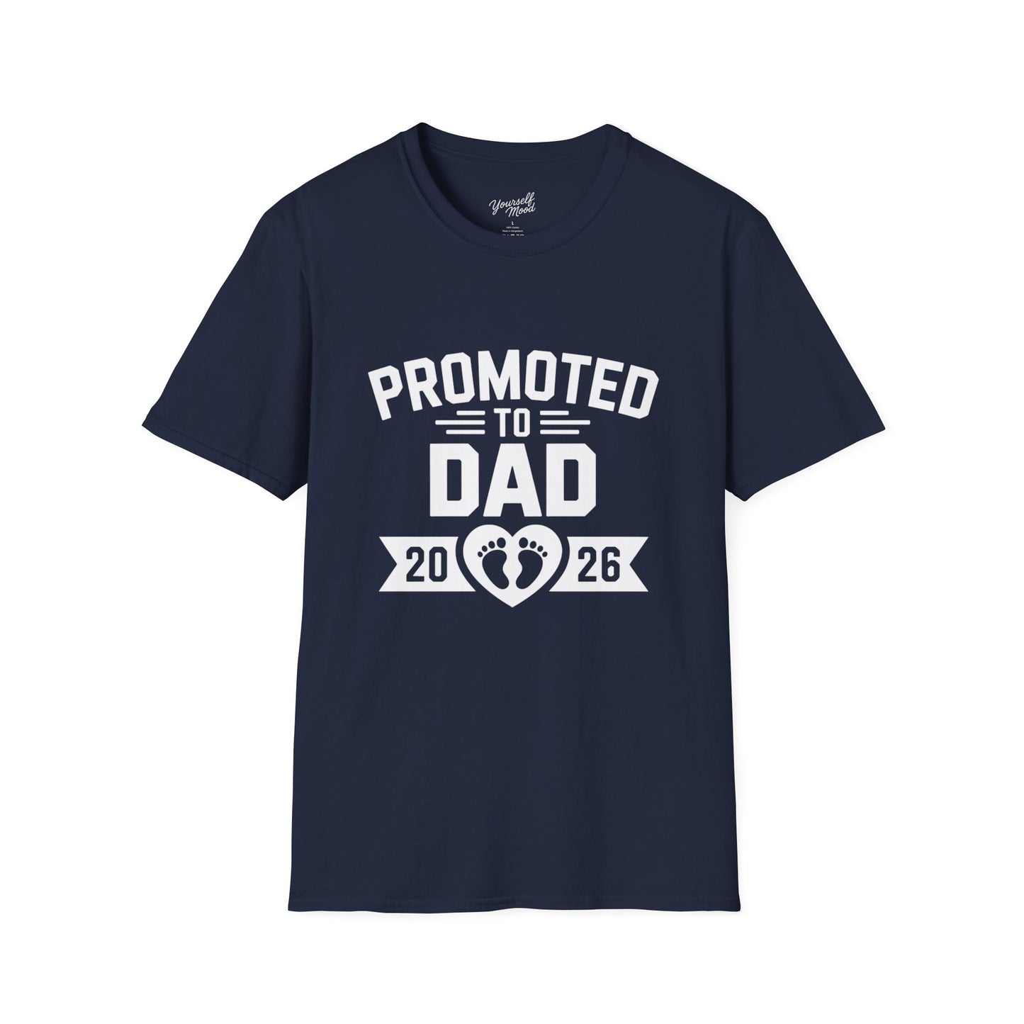 Promoted to Dad 2026 T-Shirt