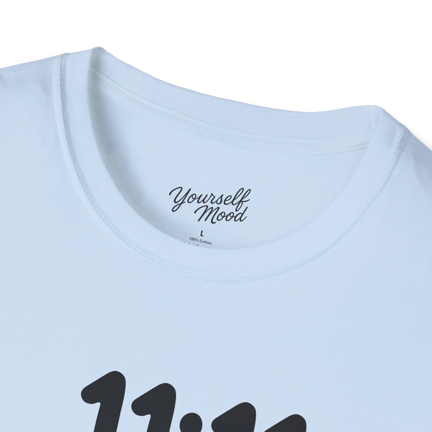 11:11 Make a Wish Unisex Softstyle T-Shirt, Affirmation Tee, Birthday Gift, Spiritual Shirt, Motivational Apparel