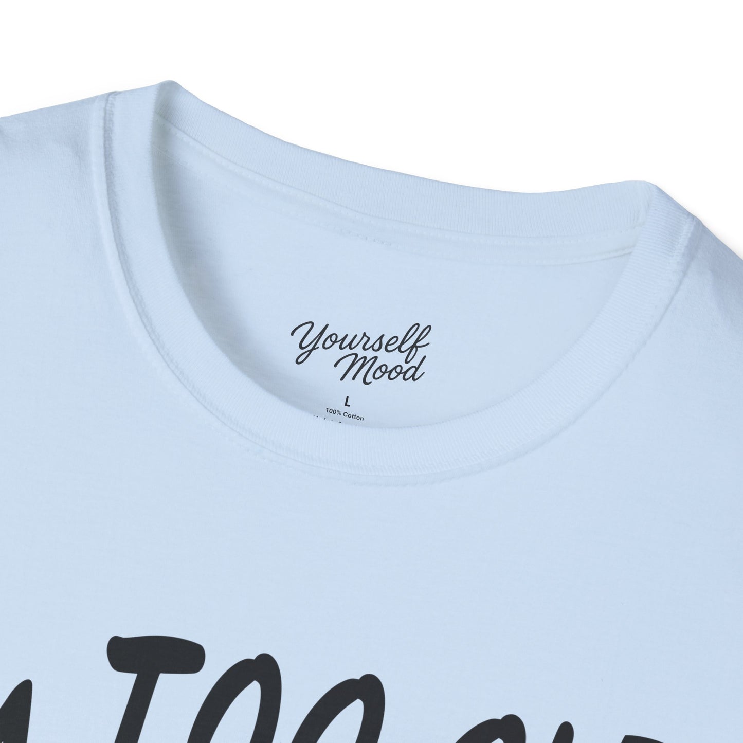 Funny Halloween Unisex T-Shirt, I'm Too Old for This Sheet Tee.