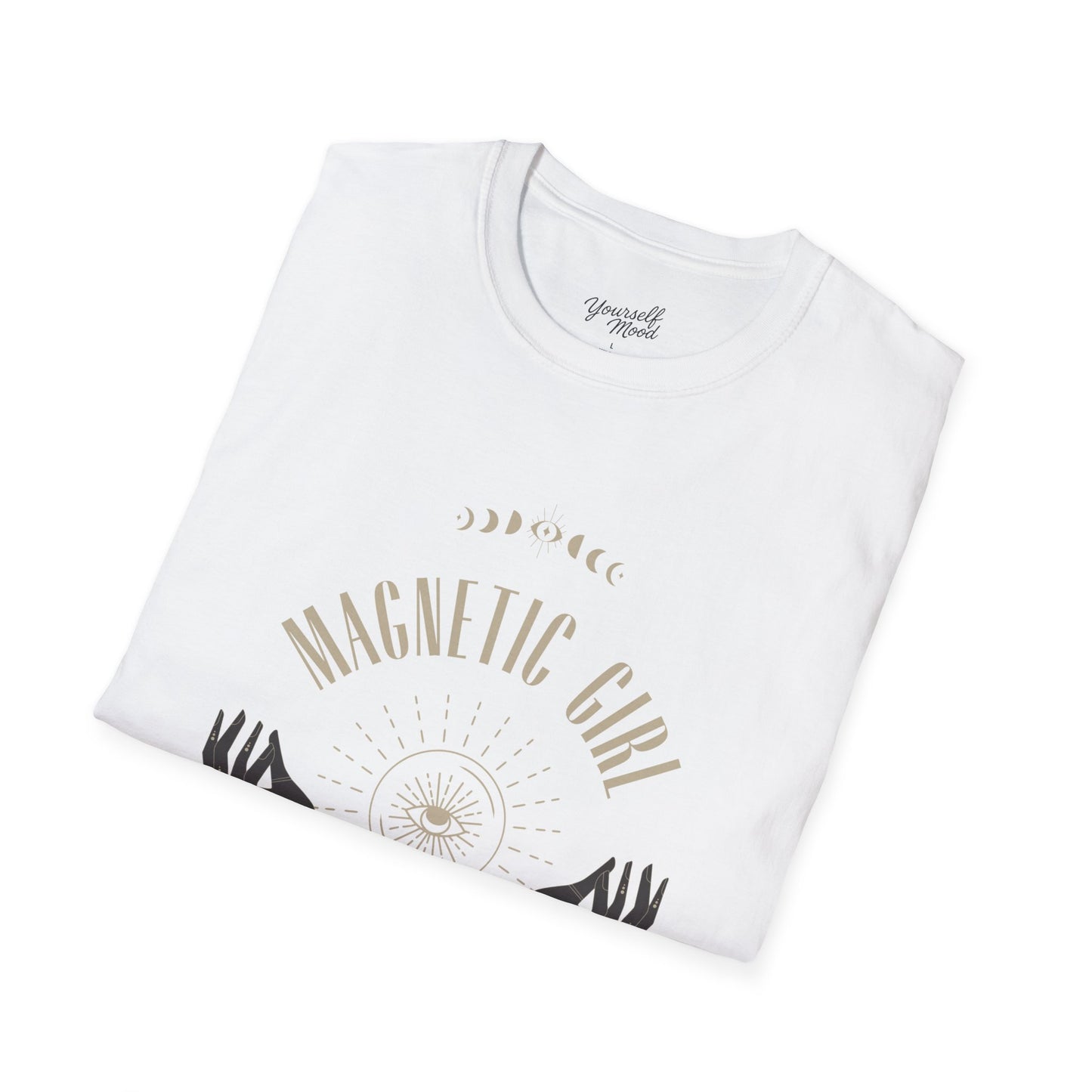 Magnetic Girl T-Shirt - Softstyle Shirt, Gift for Astrology Lovers.