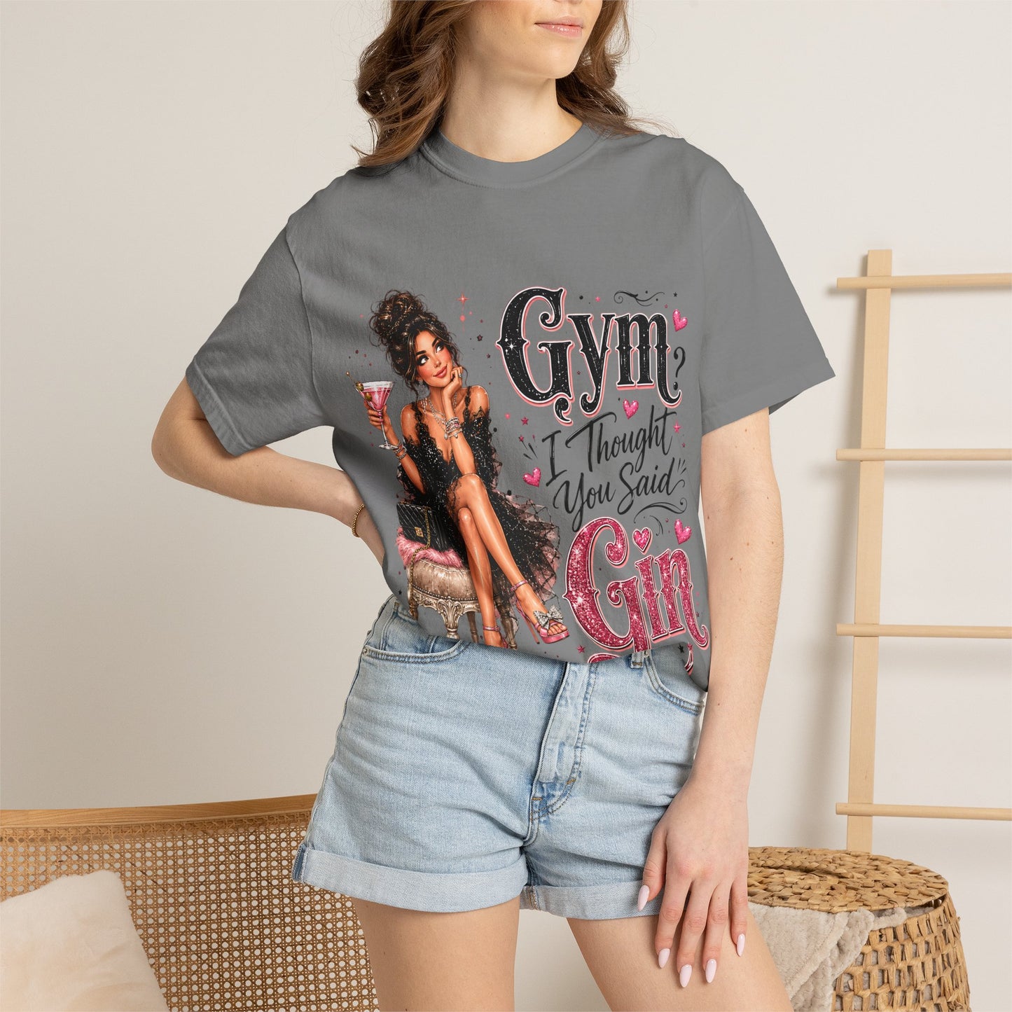 T‑Shirt — "Gym? I Thought You Said Gin"