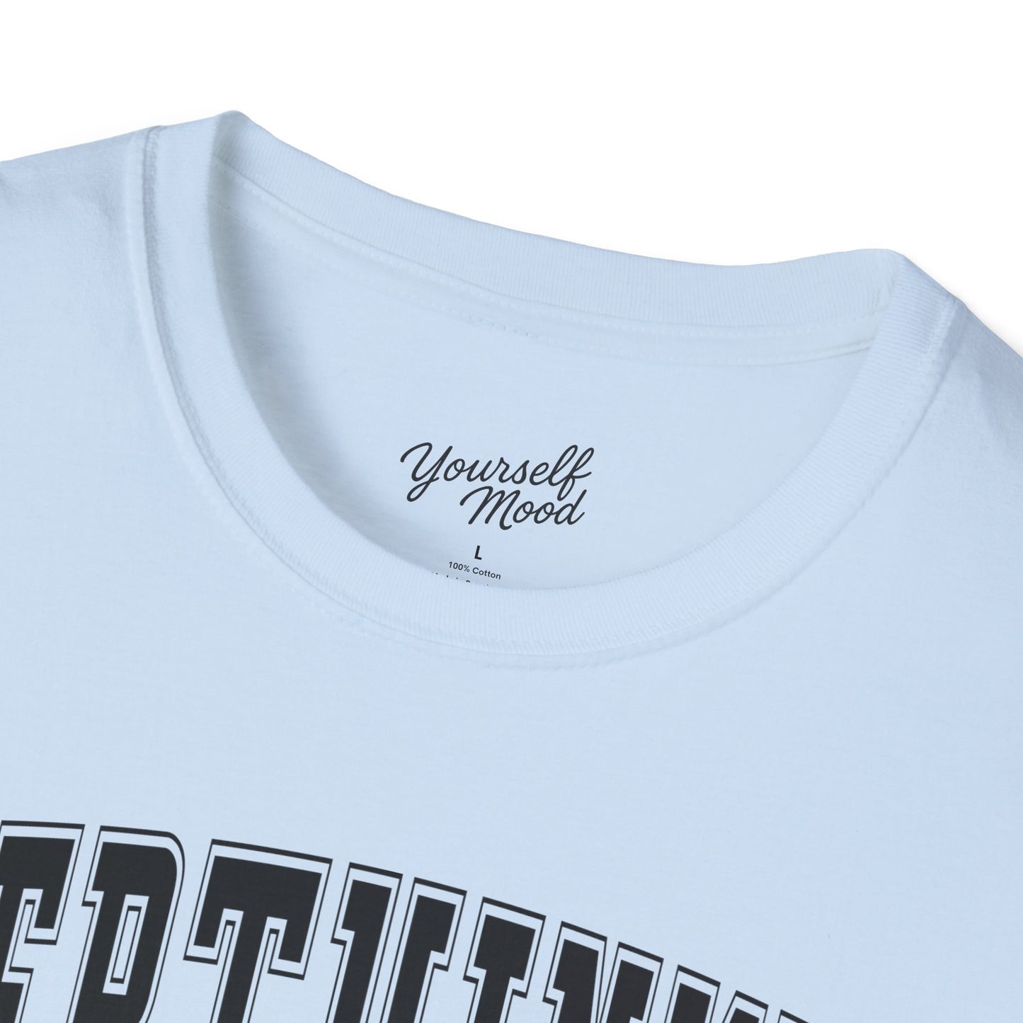 Unisex Softstyle T-Shirt with 'Overthinker 24/7' Design