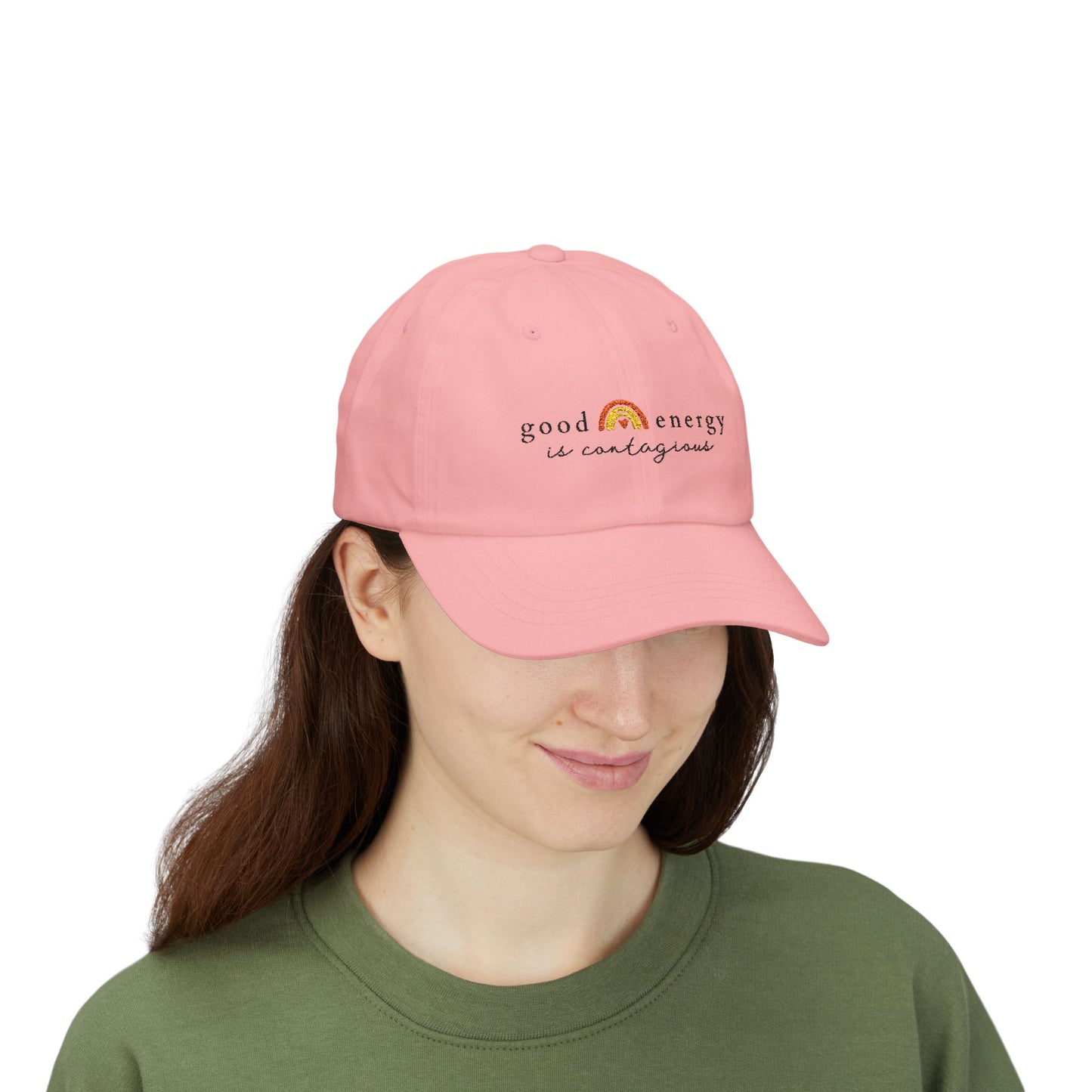 Good Energy, Classic Hat, Inspirational Gift for woman.
